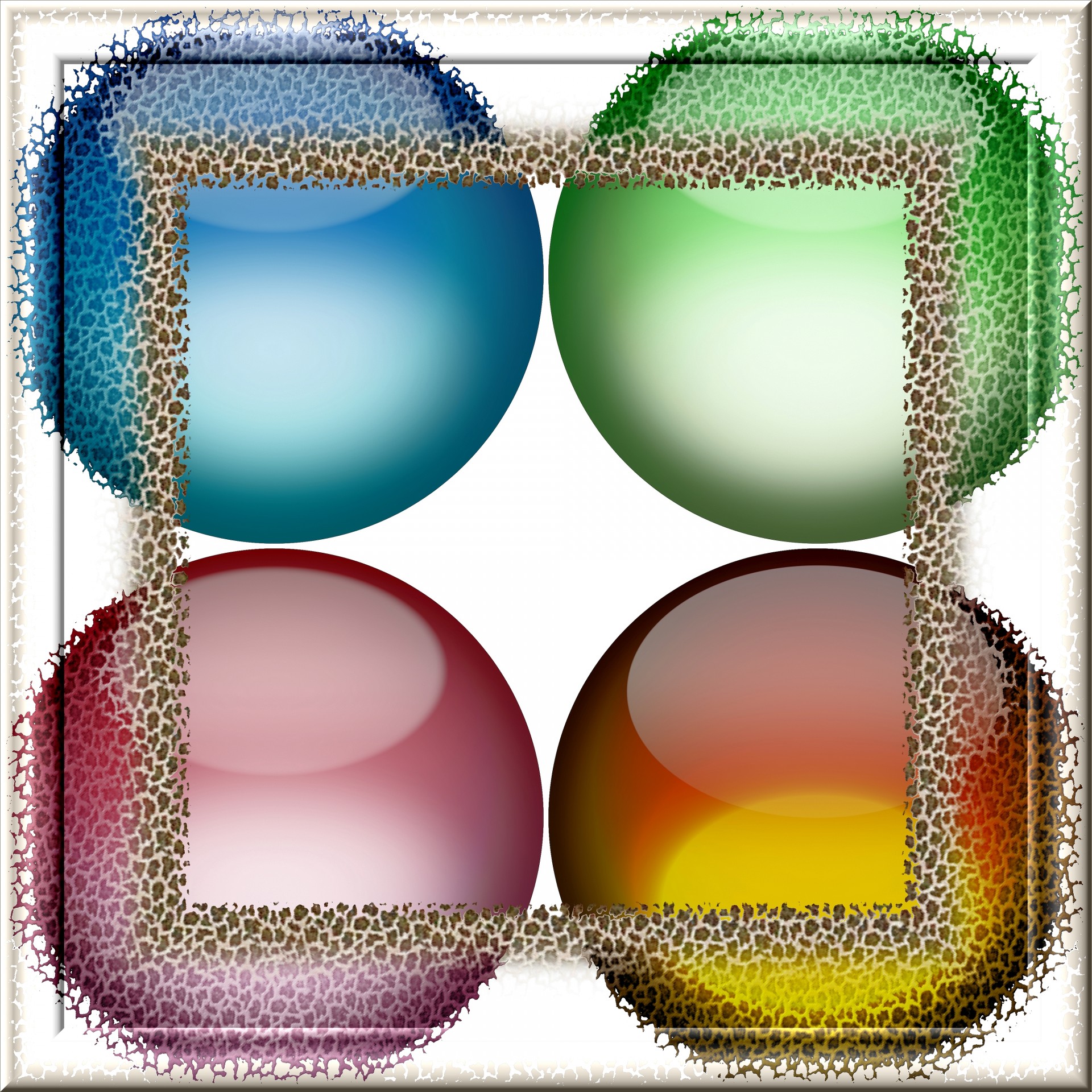 balls glass 3d free photo