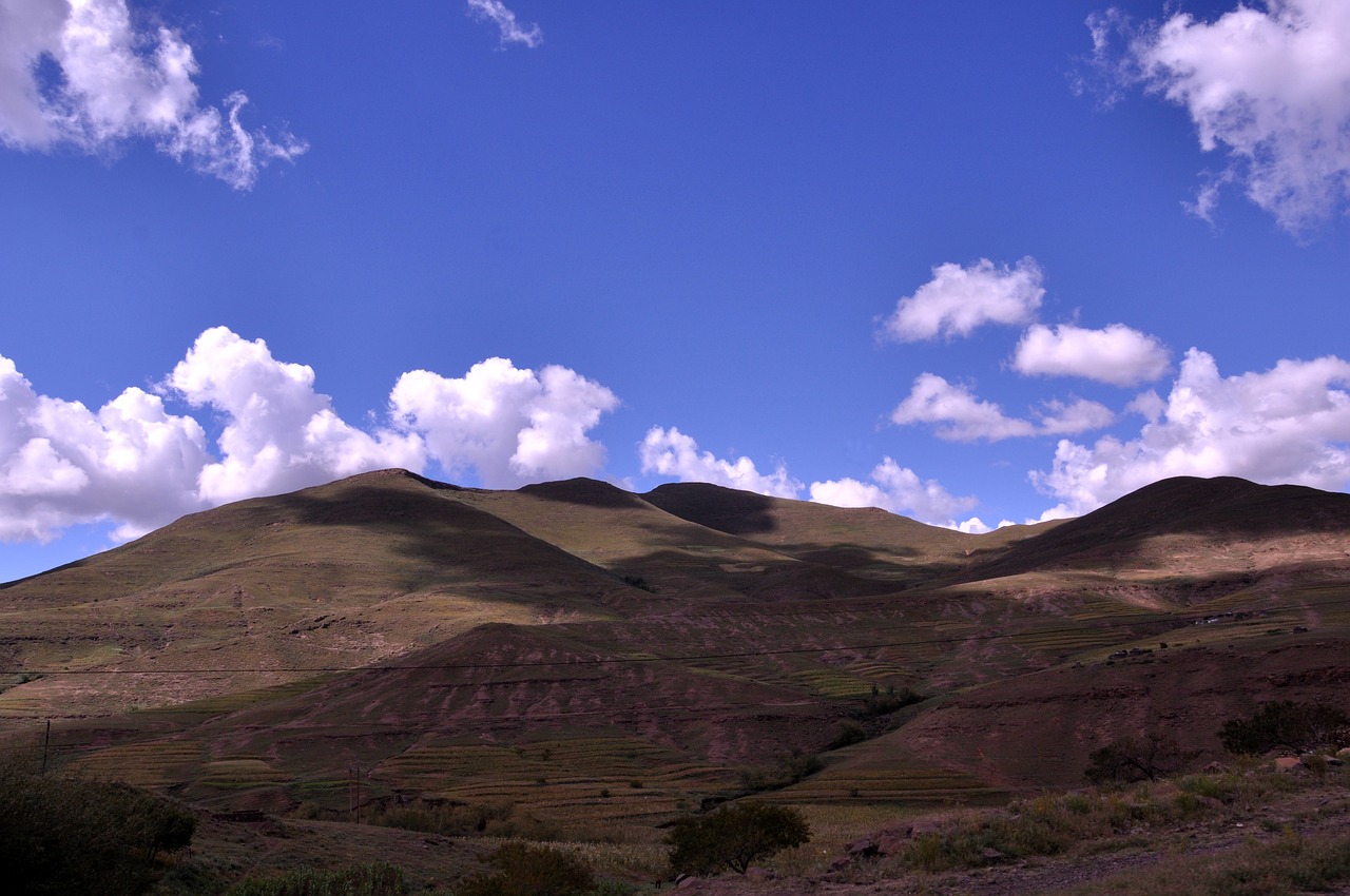 lesotho  africa  landscape free photo