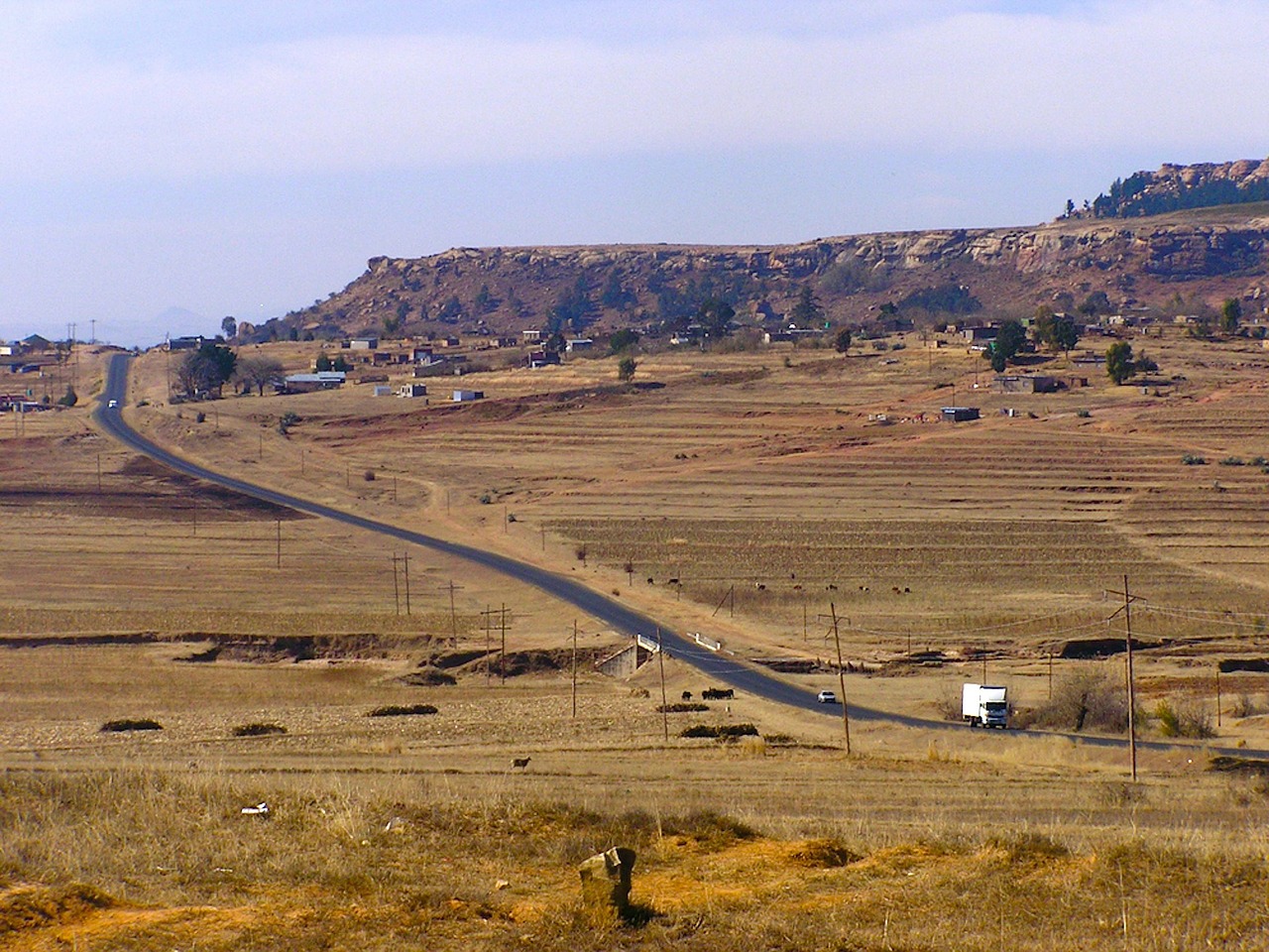 lesotho landscape scenic free photo