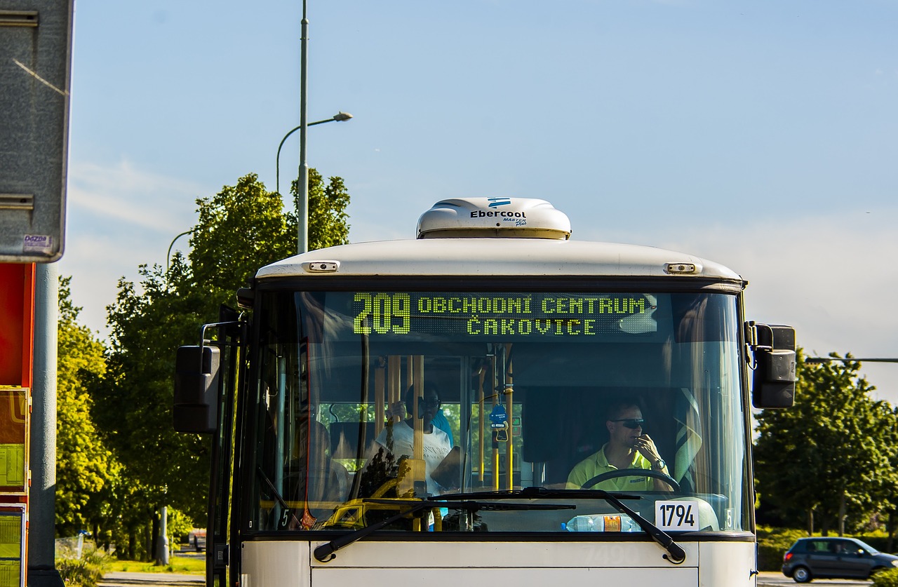 letňany bus prague free photo