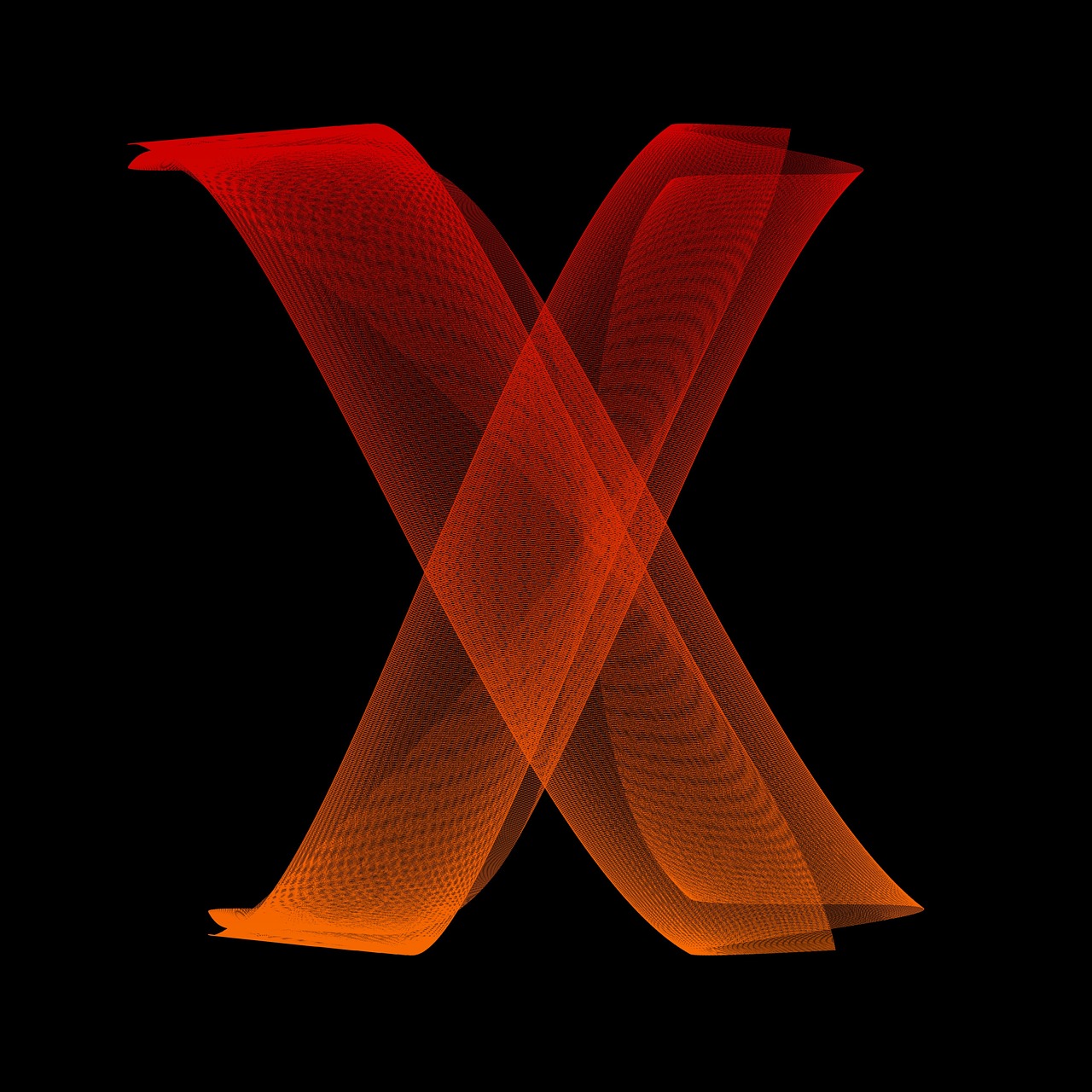 letter x particles free photo