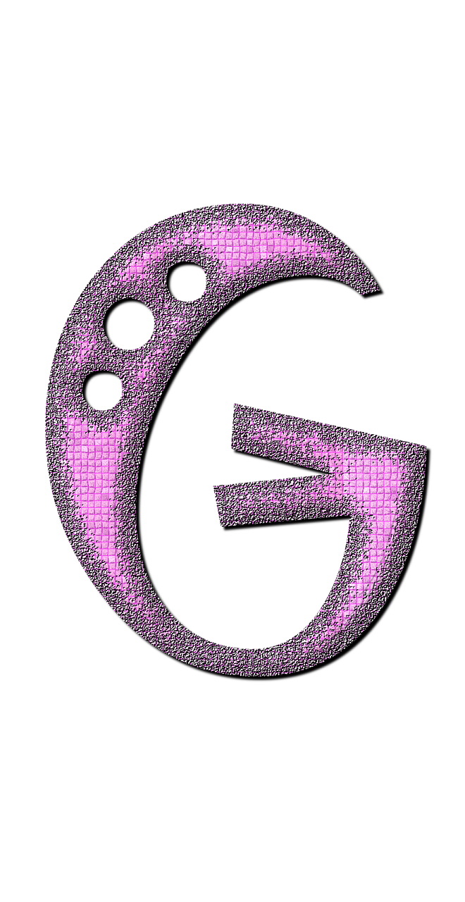 g letter alphabet free photo