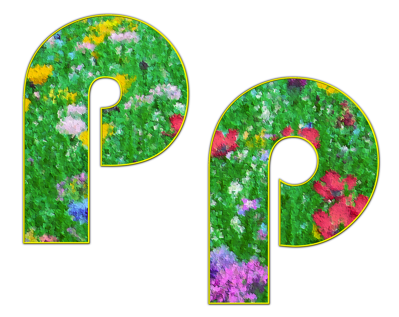 p letter alphabet free photo