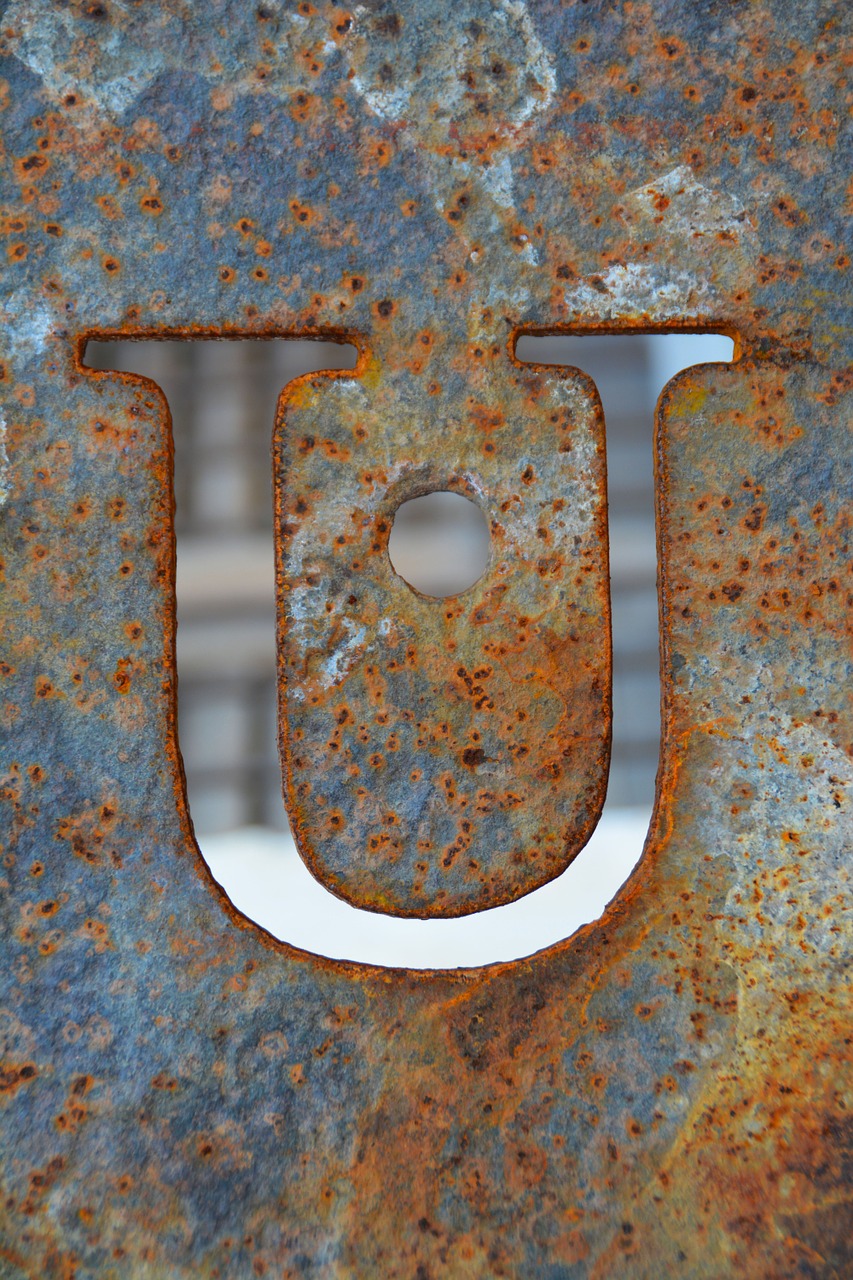 letter u alphabet free photo