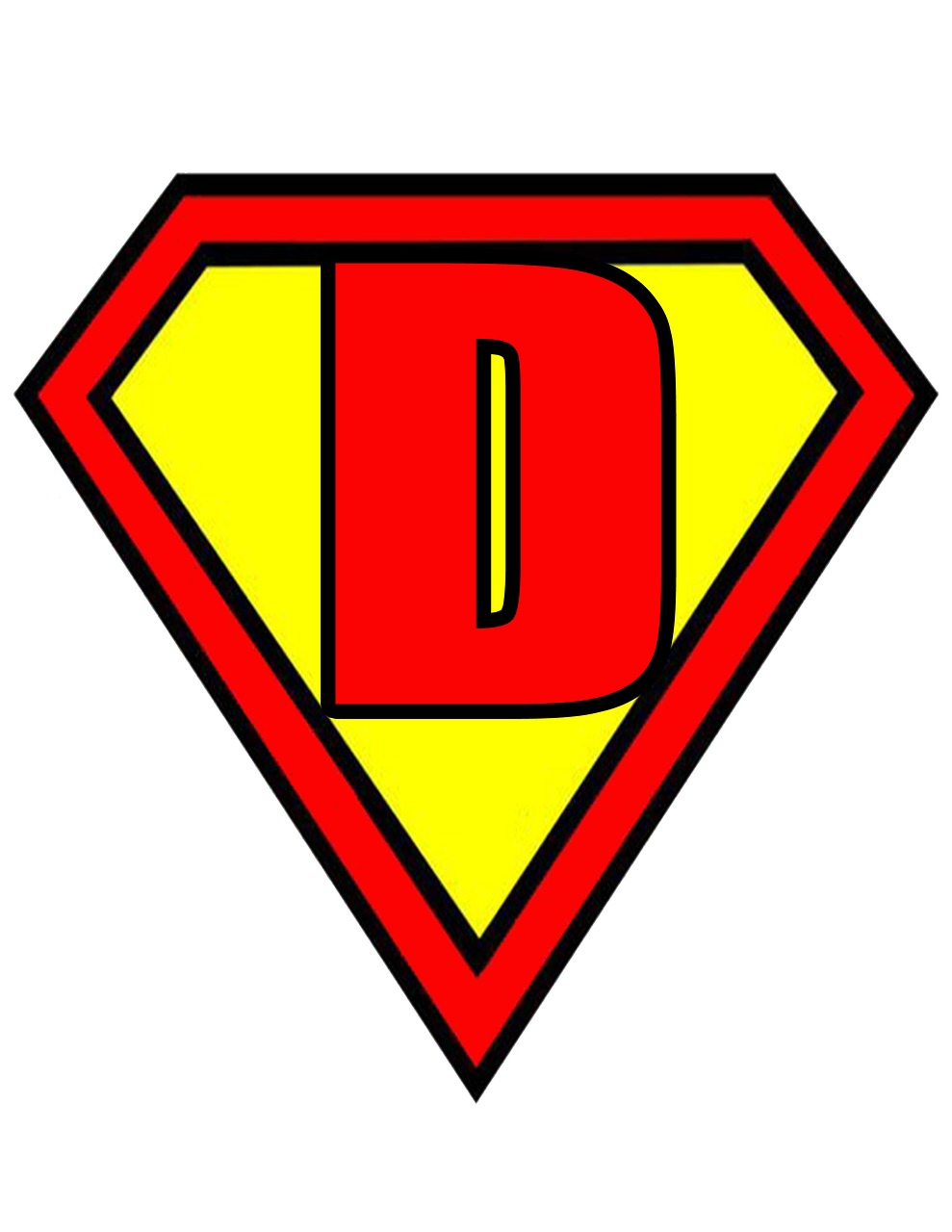 letter d superman free photo