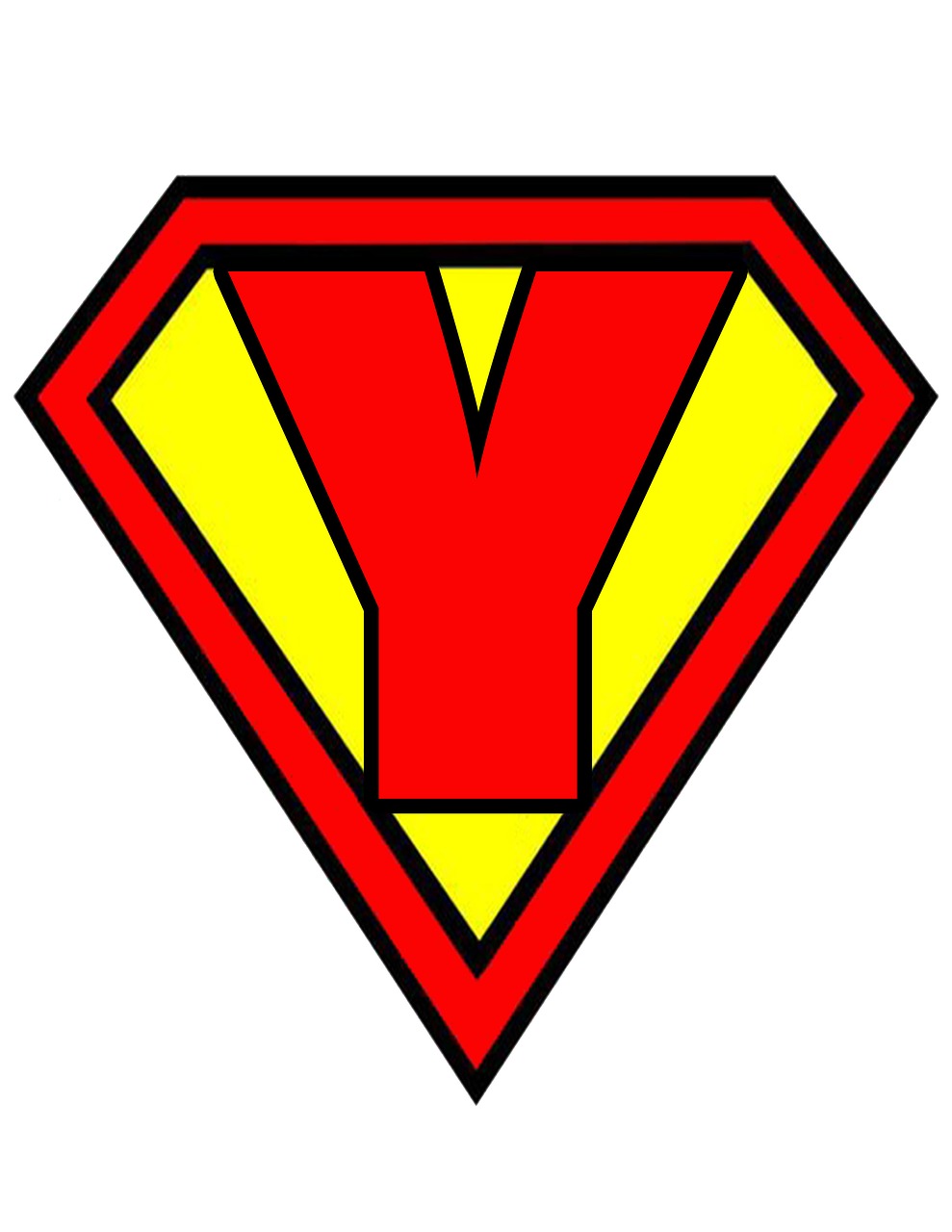 letter y superman free photo
