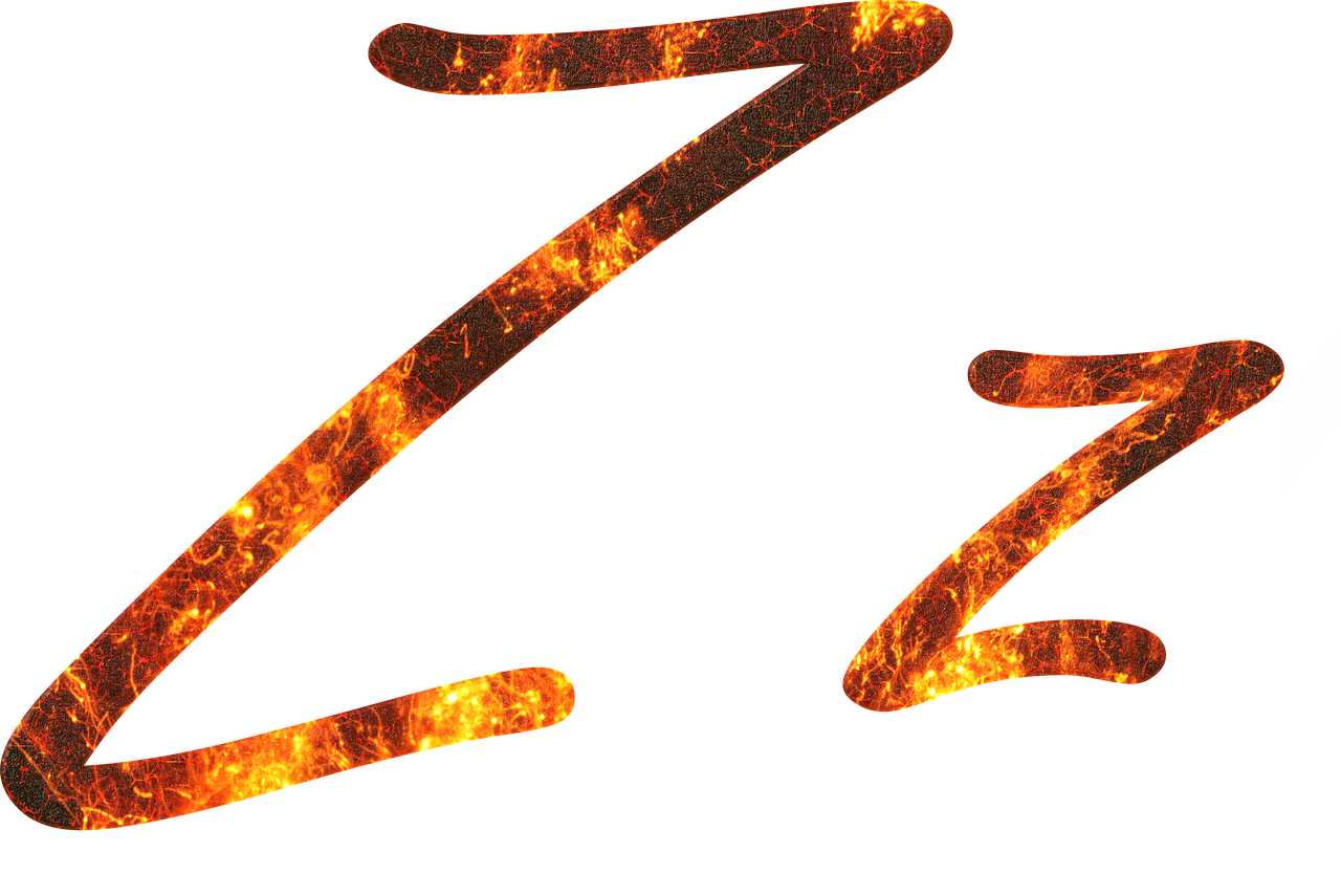 letter  z  fire free photo