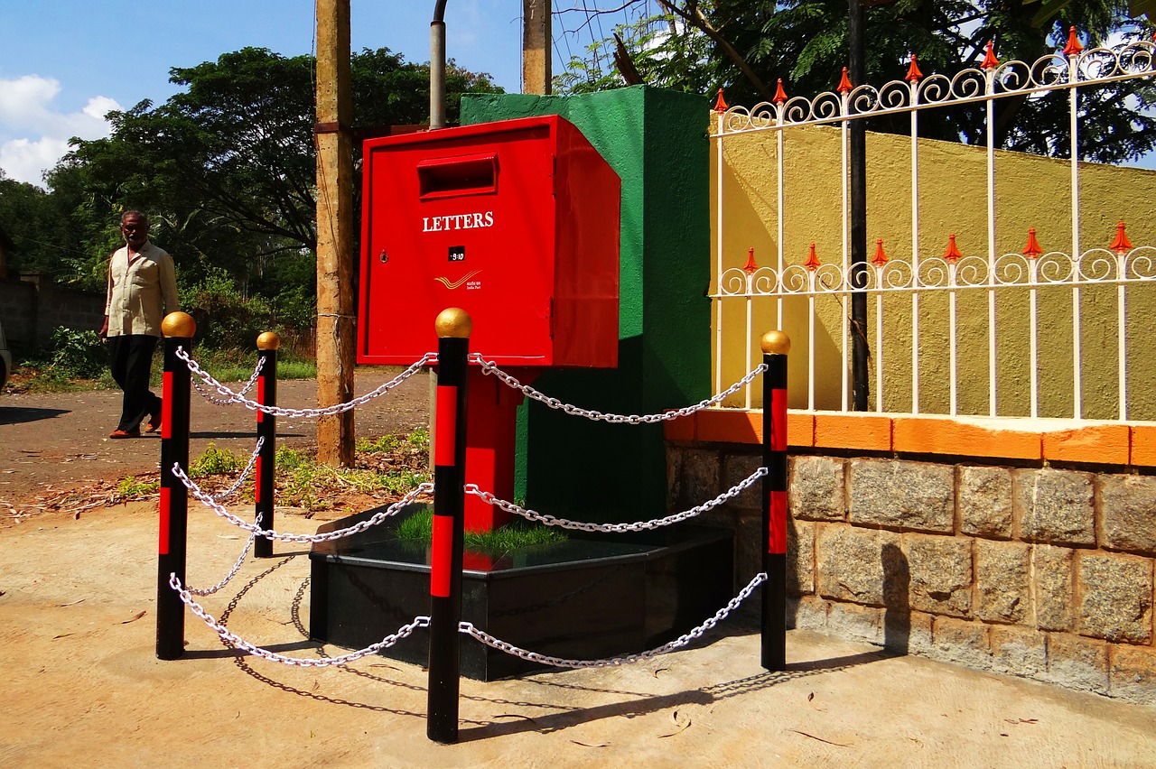 letter box post box tv type free photo