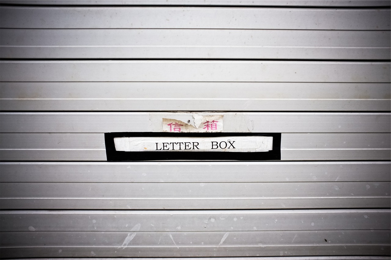 letter box mail wall free photo