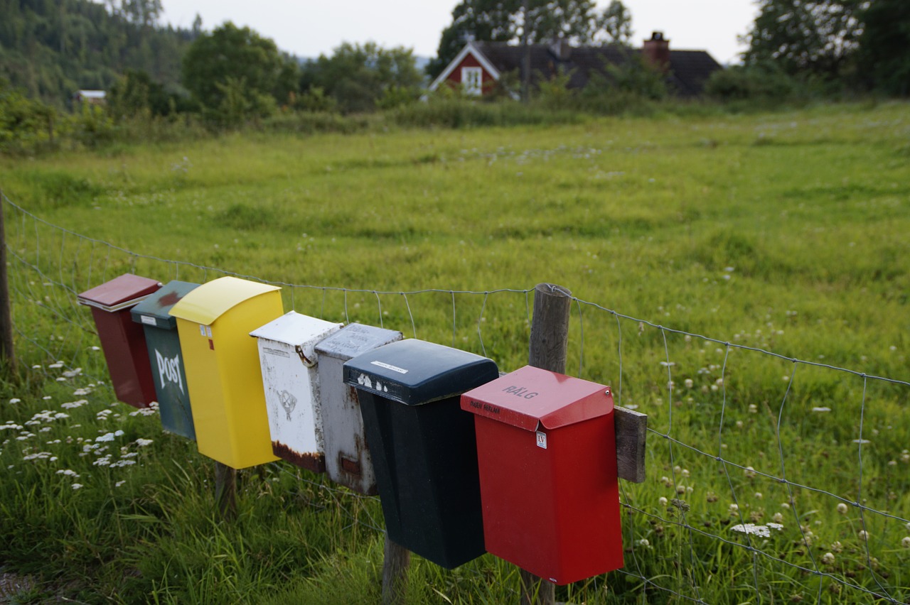 letter boxes mailbox post free photo