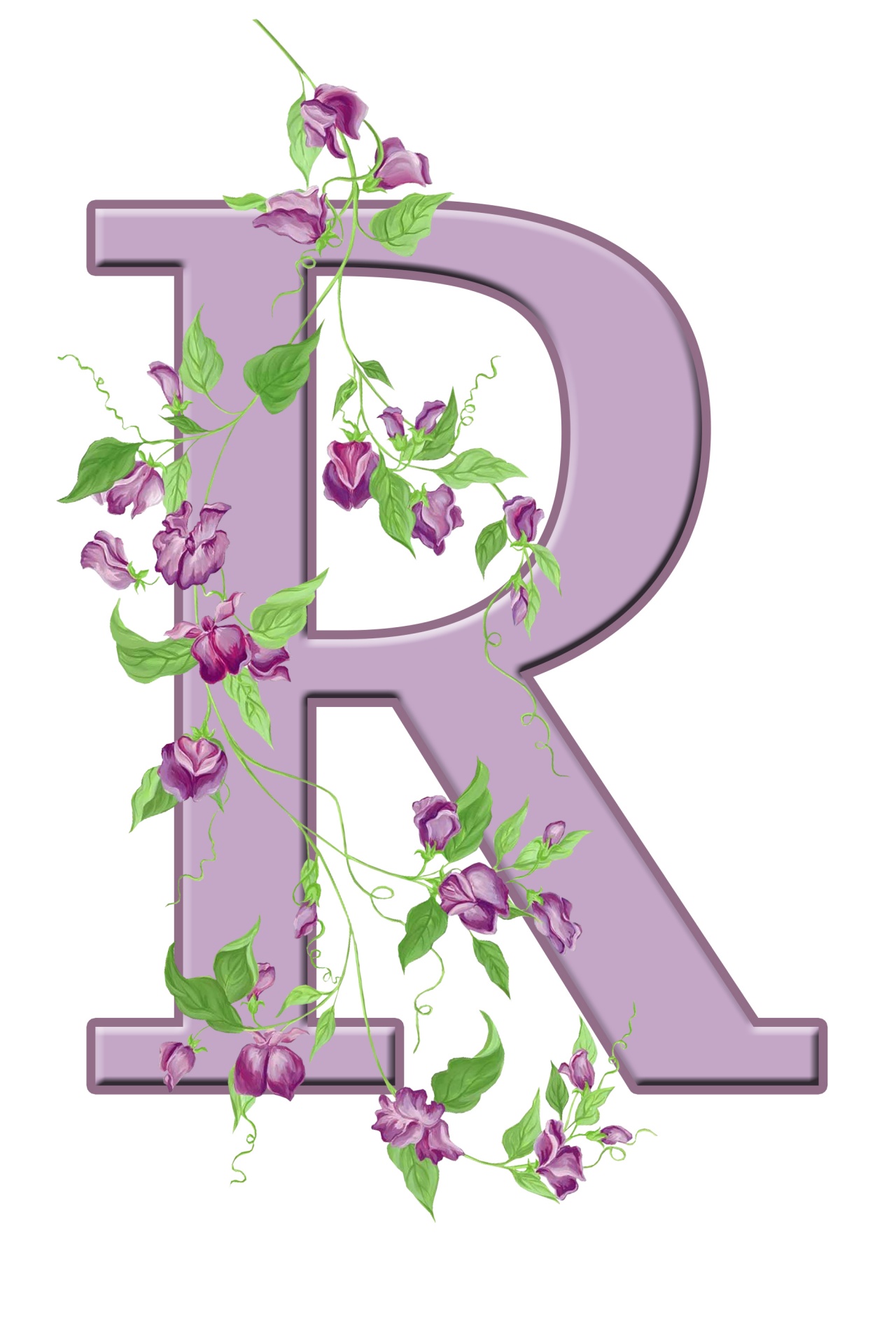 r letter monogram free photo