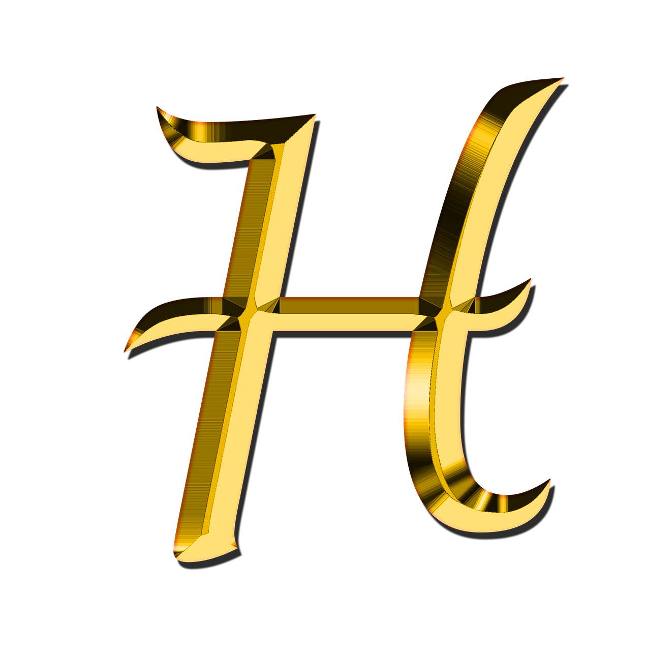 letters abc h