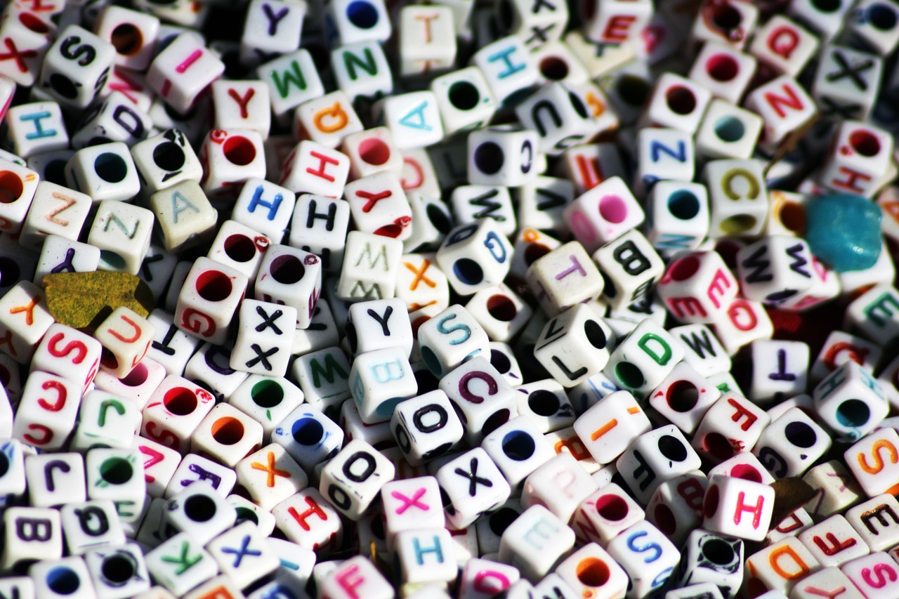 letters dices cubes free photo
