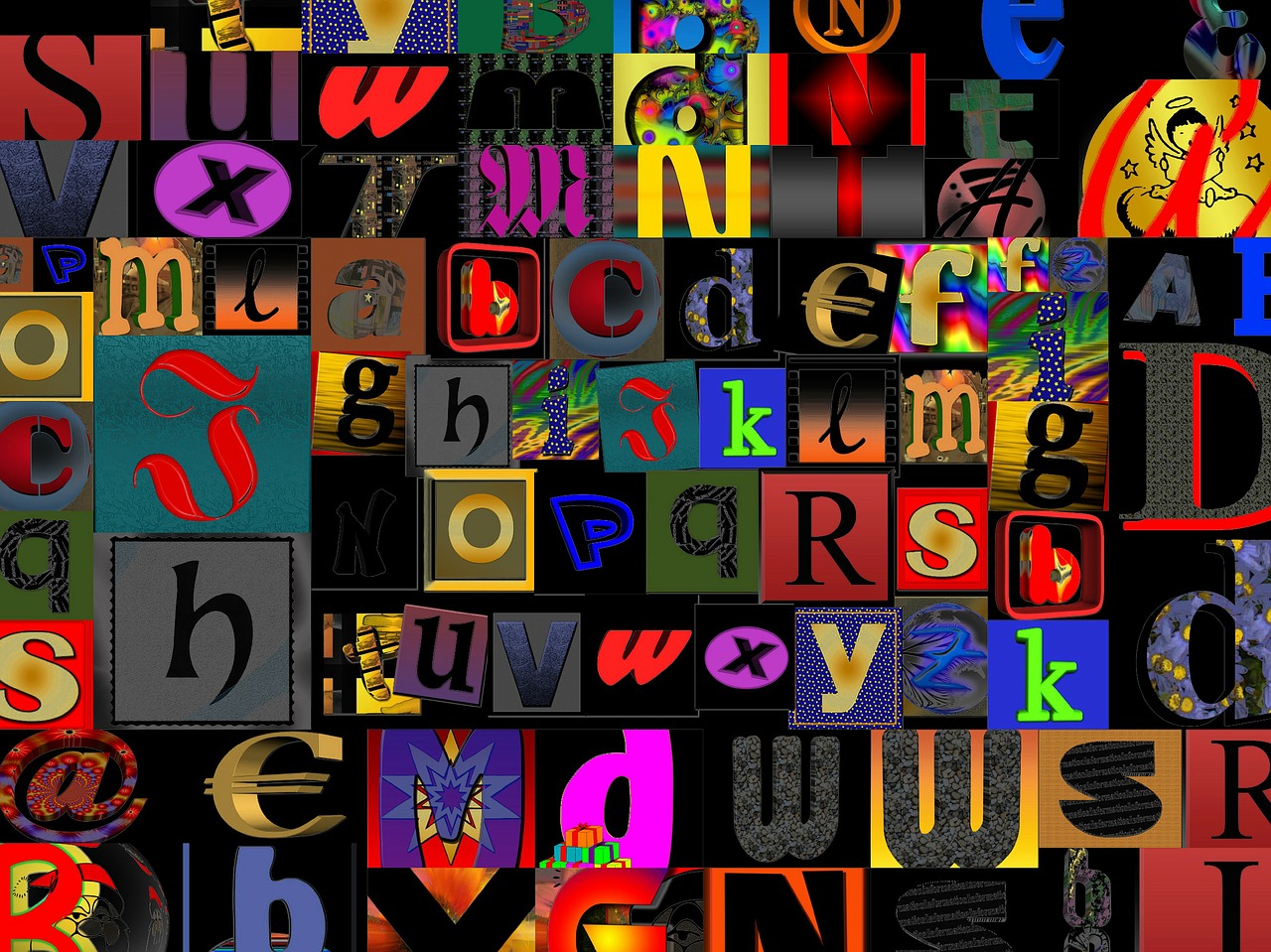 letters a abc free photo