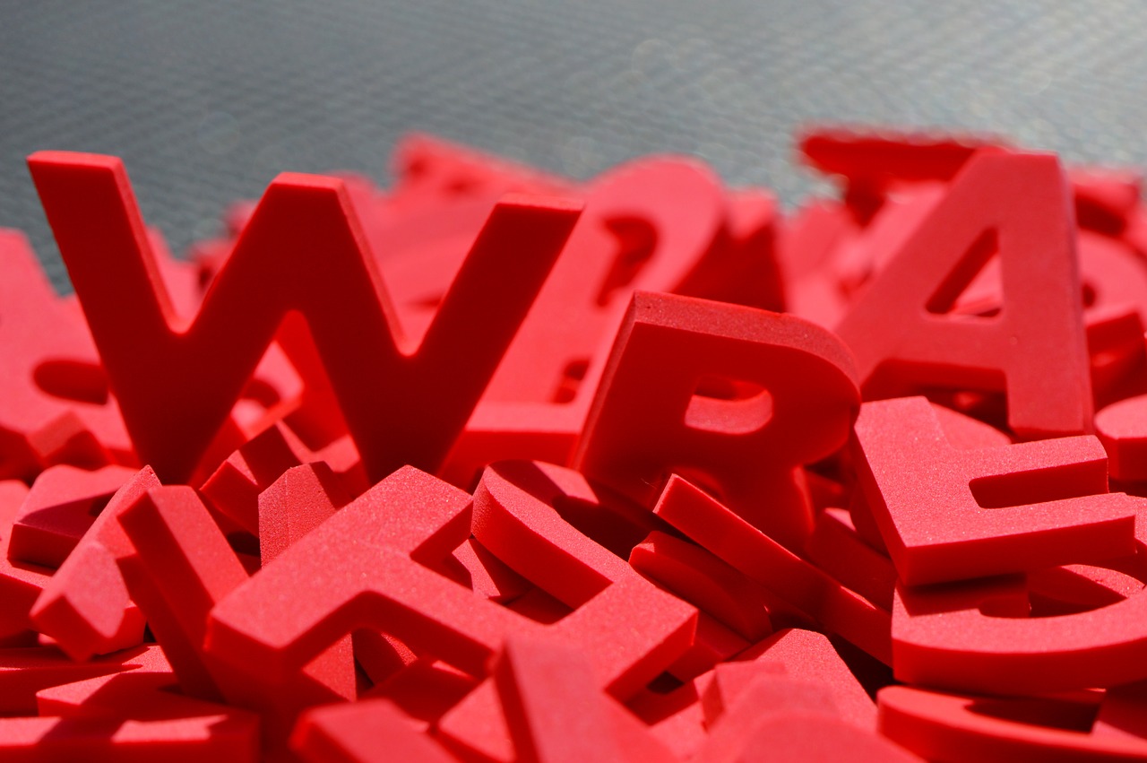 letters moosgummi red free photo