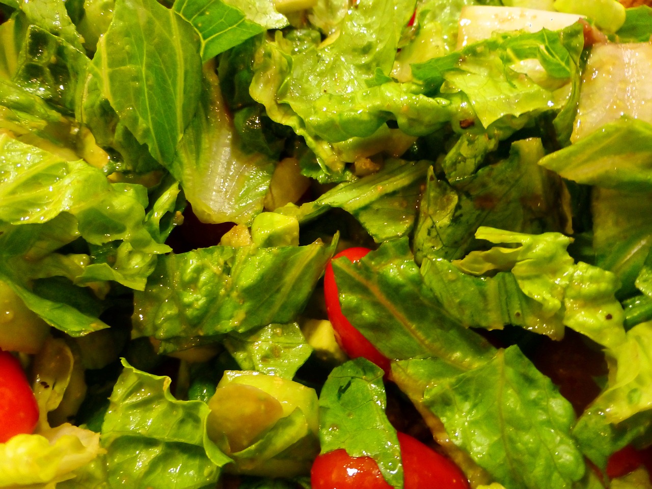 lettuce tomatoes vegetables free photo