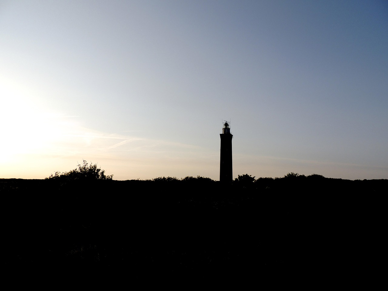 leutturm sunset evening free photo