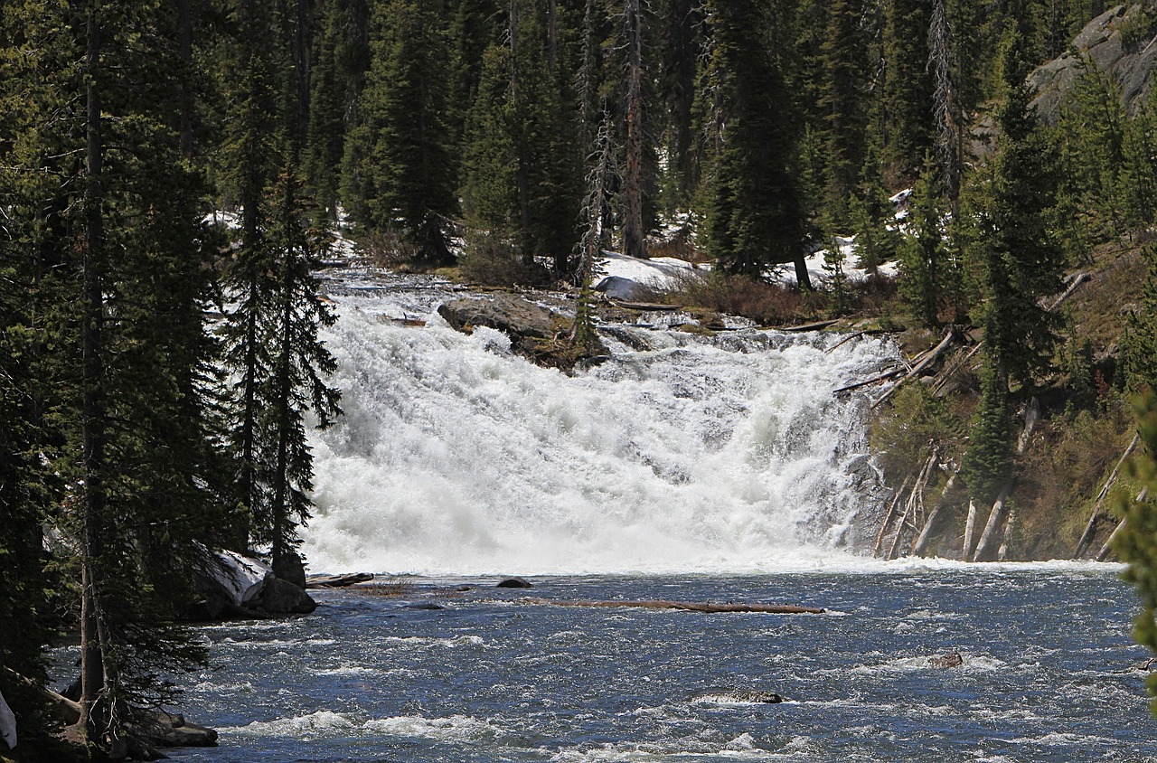 lewis falls waterfall landscape free photo