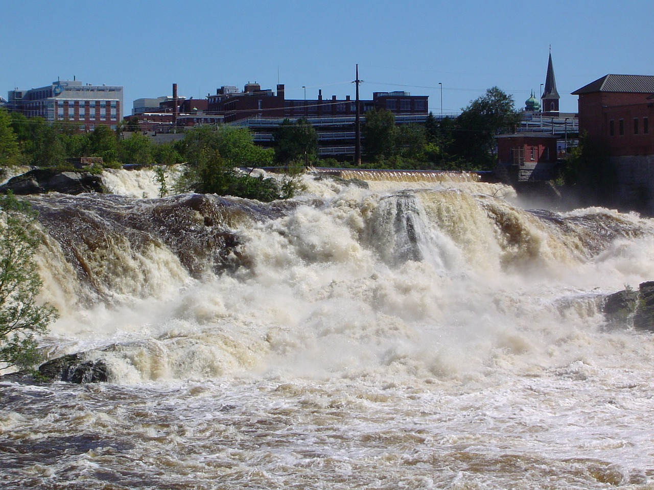 lewiston maine water free photo