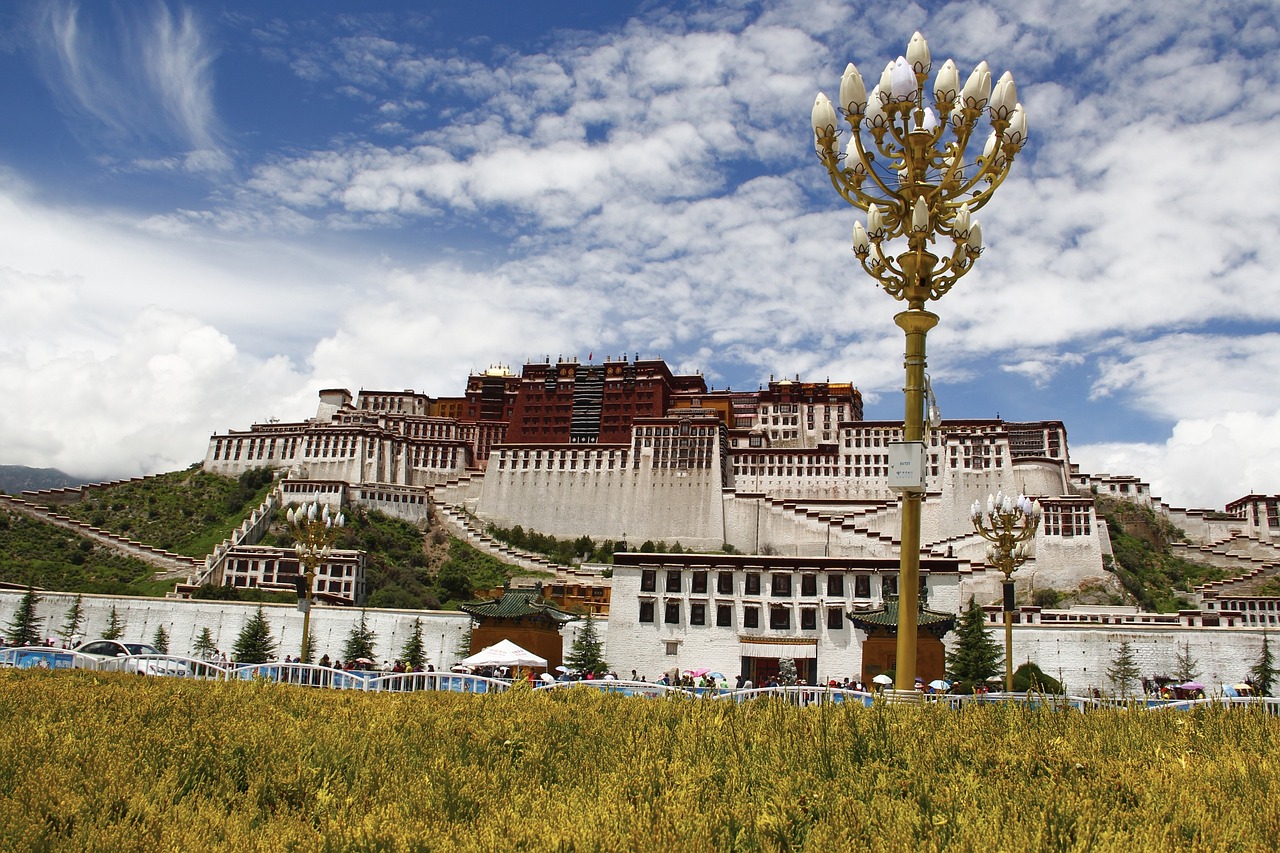 lhasa tibet the potala palace free photo