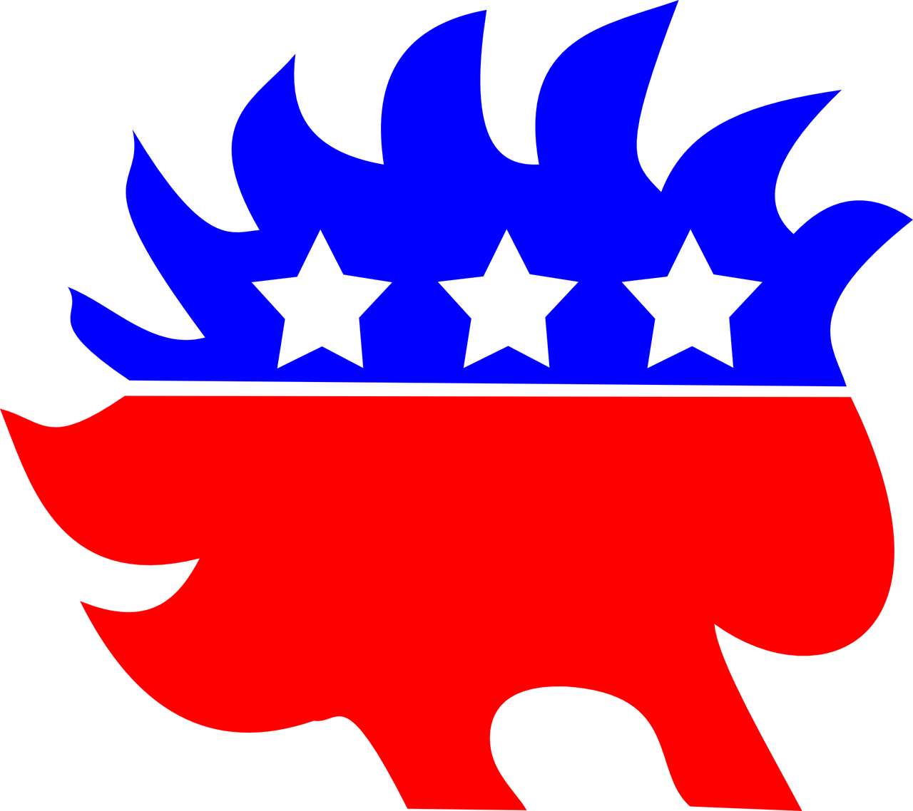 libertarian party porcupine usa free photo