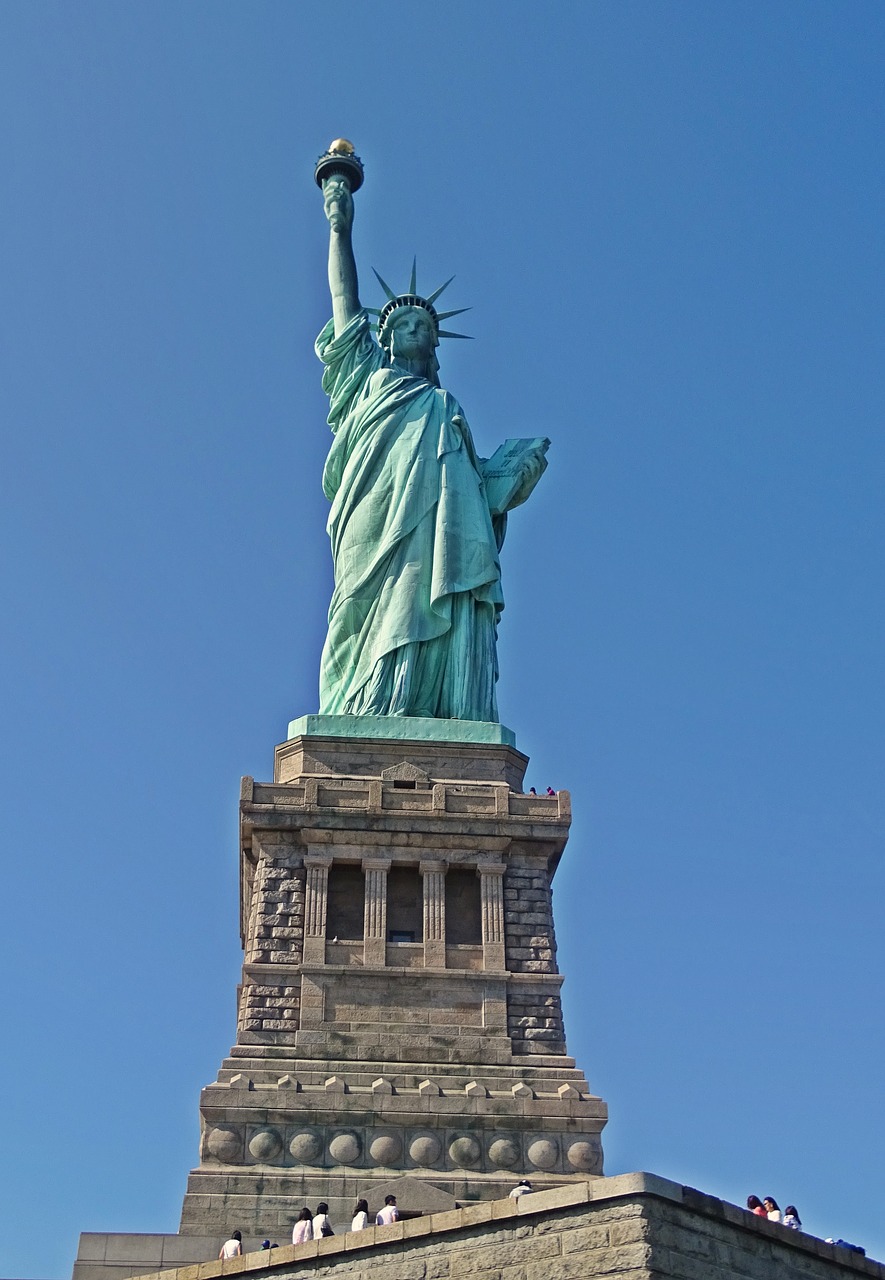 america statue of liberty newyork free photo