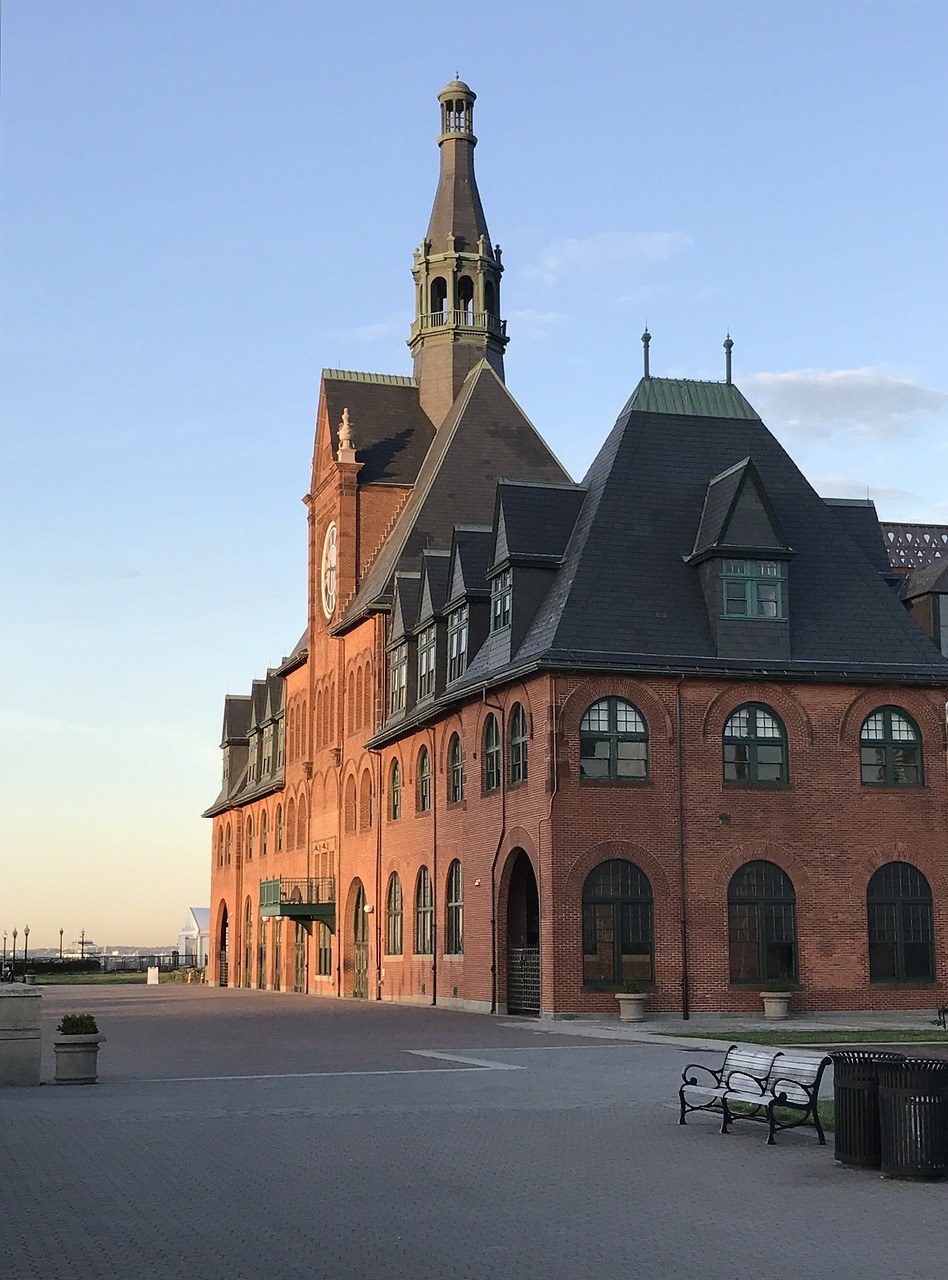 liberty park train station free photo