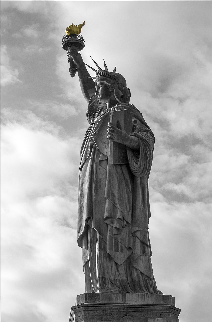 liberty usa new york free photo