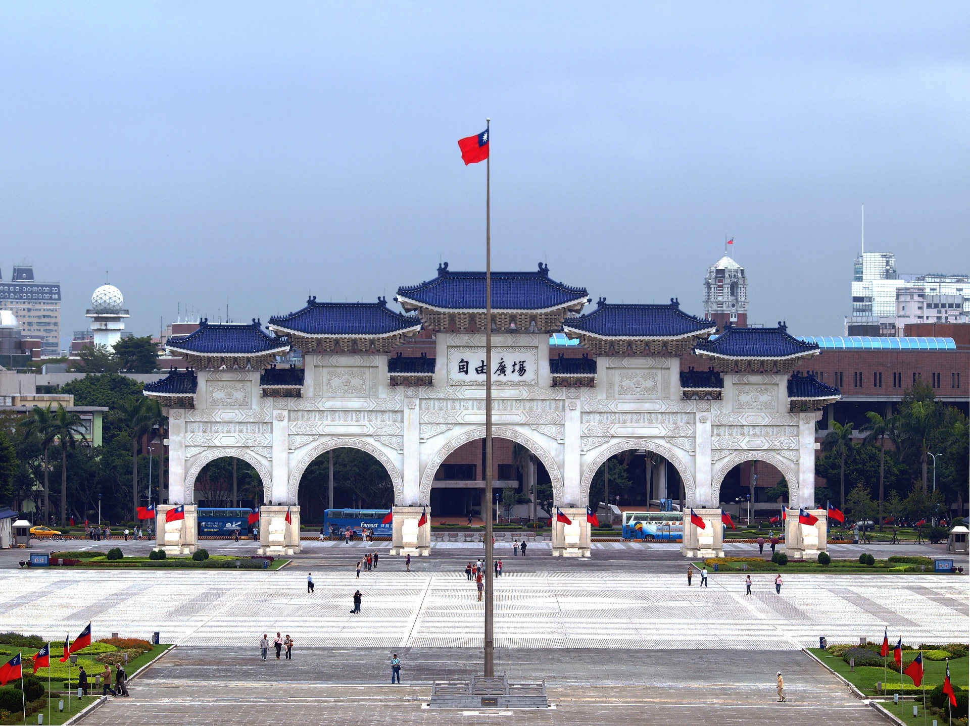 liberty plaza cks memorial taipei free photo