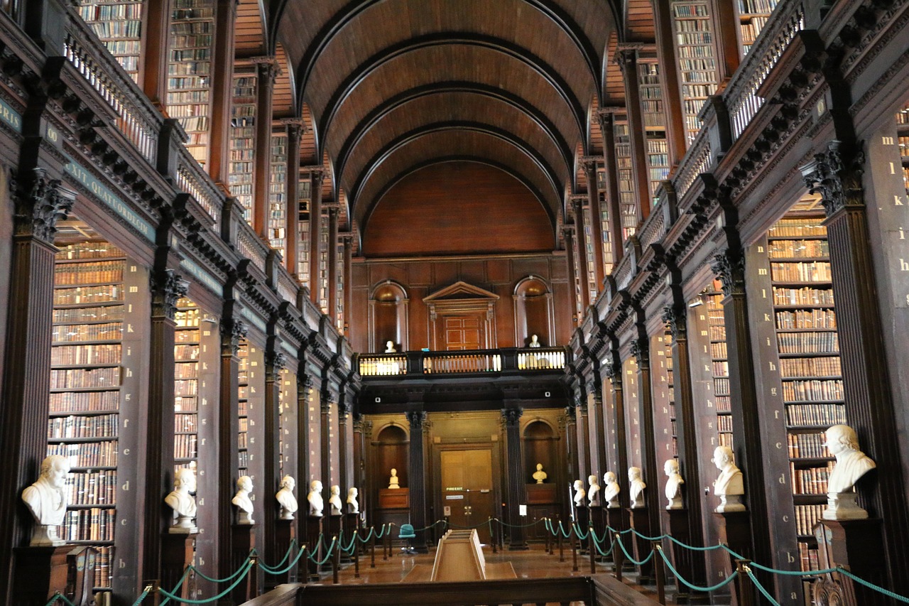 library ireland dublin free photo