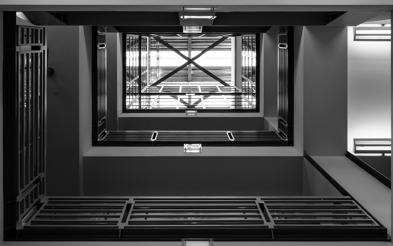 library  window  stairs free photo