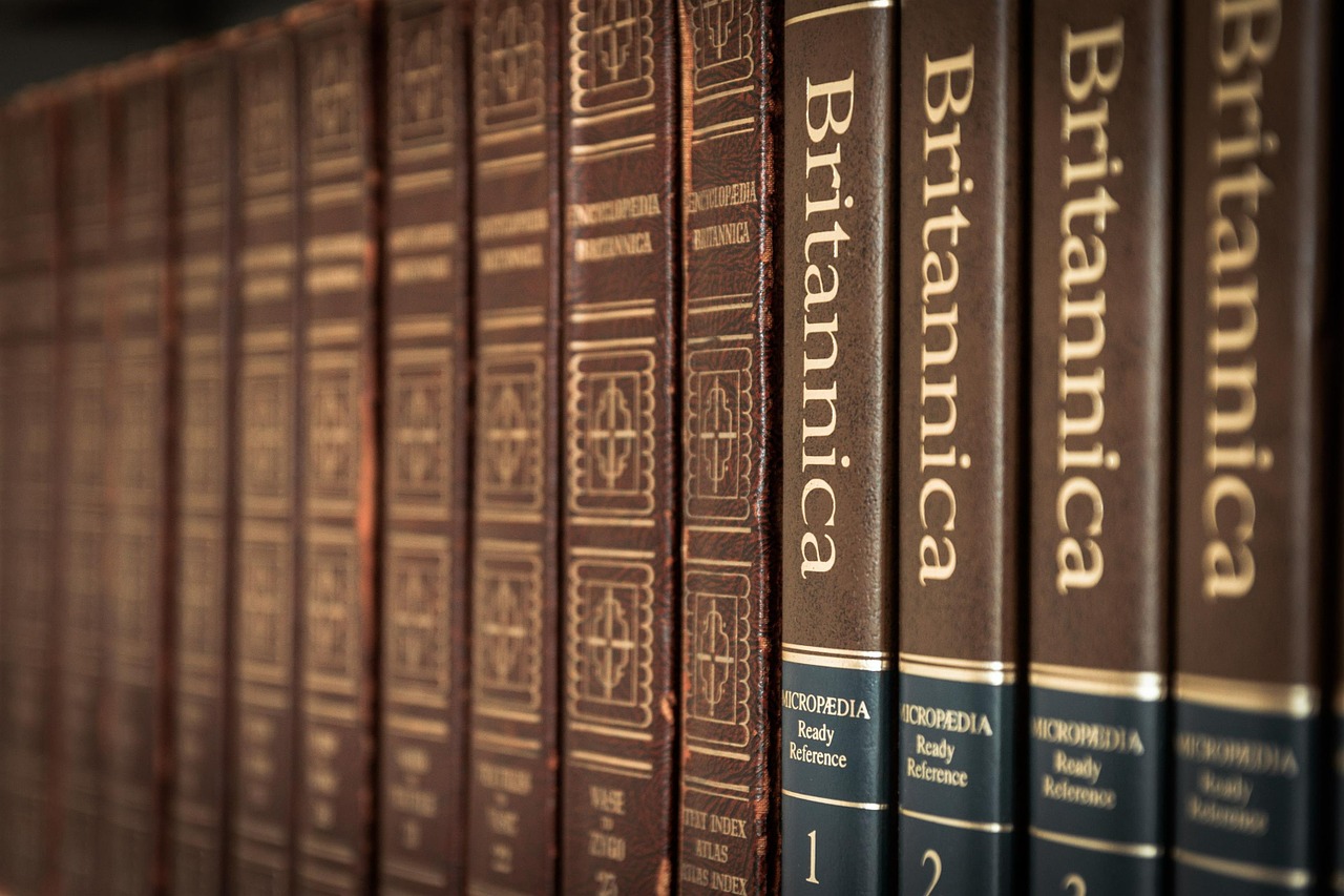 library book britannica free photo