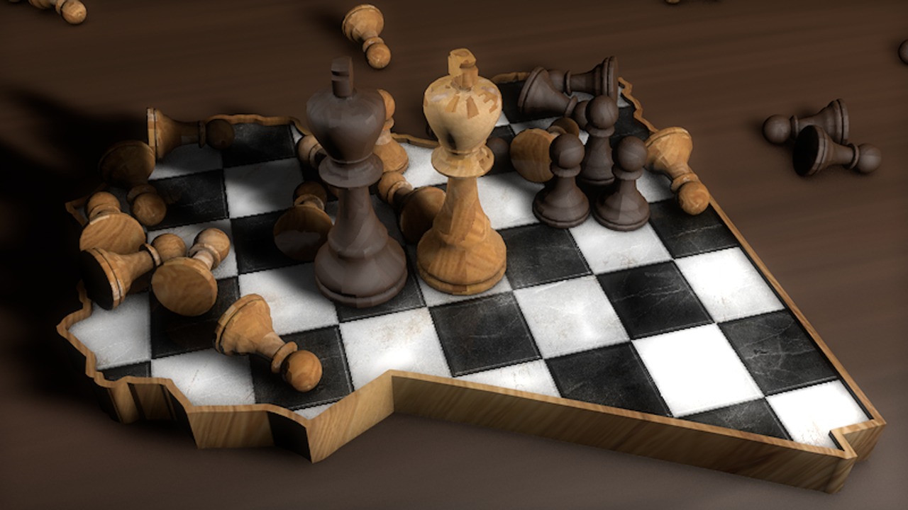 libya chess cinema 4d free photo