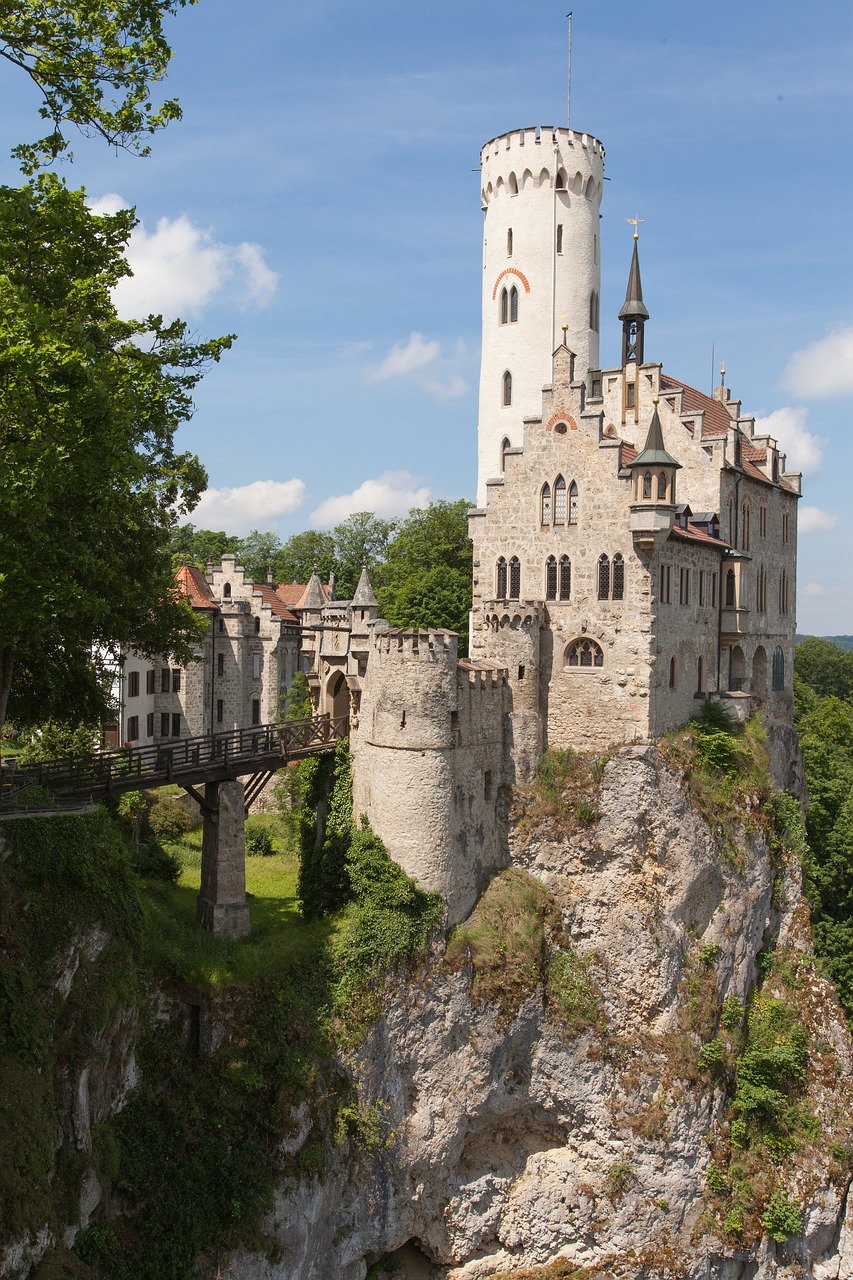 lichtenstein castle  castle  middle ages free photo