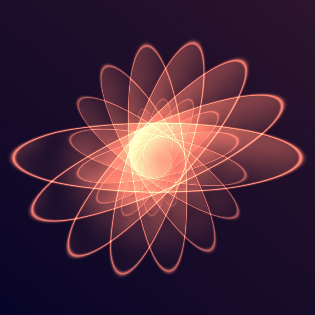 lichtspiel spirals atom free photo