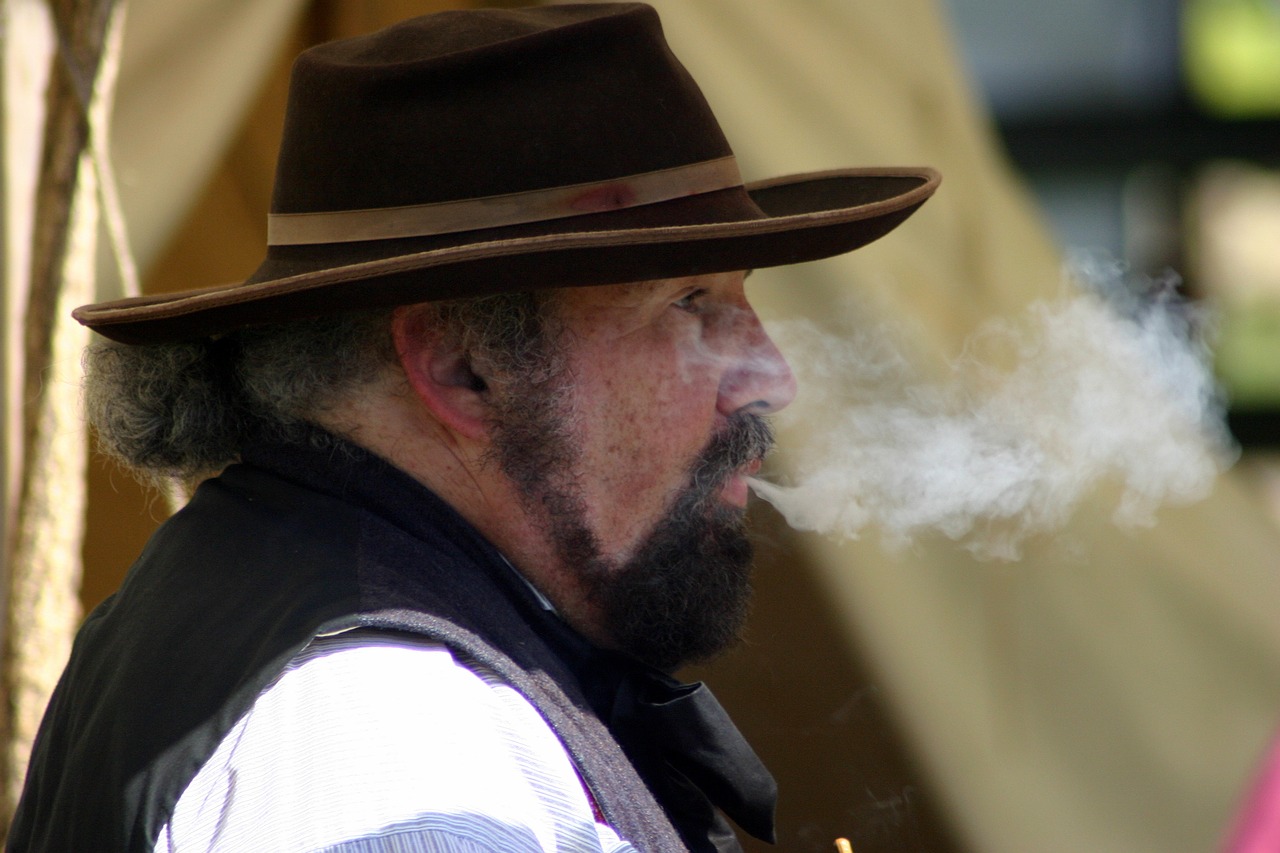 lid  cowboy  man free photo