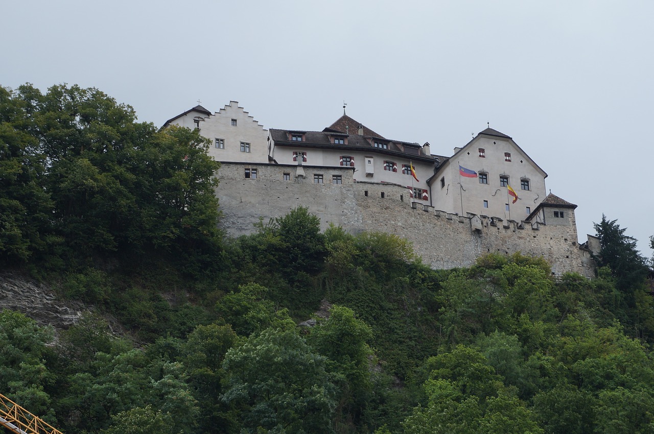 liechtenstein vaduz satellite city walls free photo