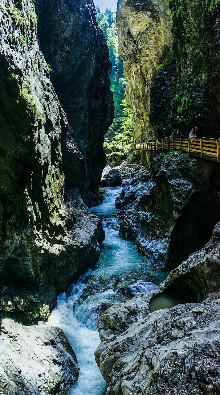 liechtensteinklamm gorge st johann free photo