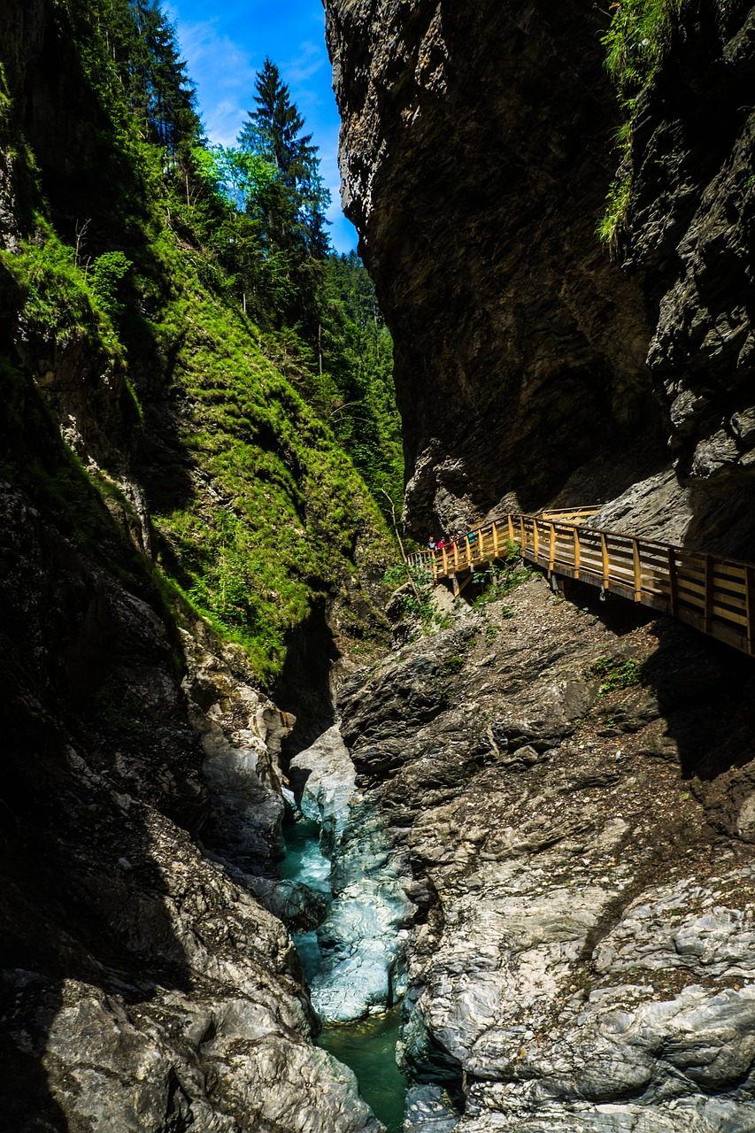 liechtensteinklamm gorge st johann free photo