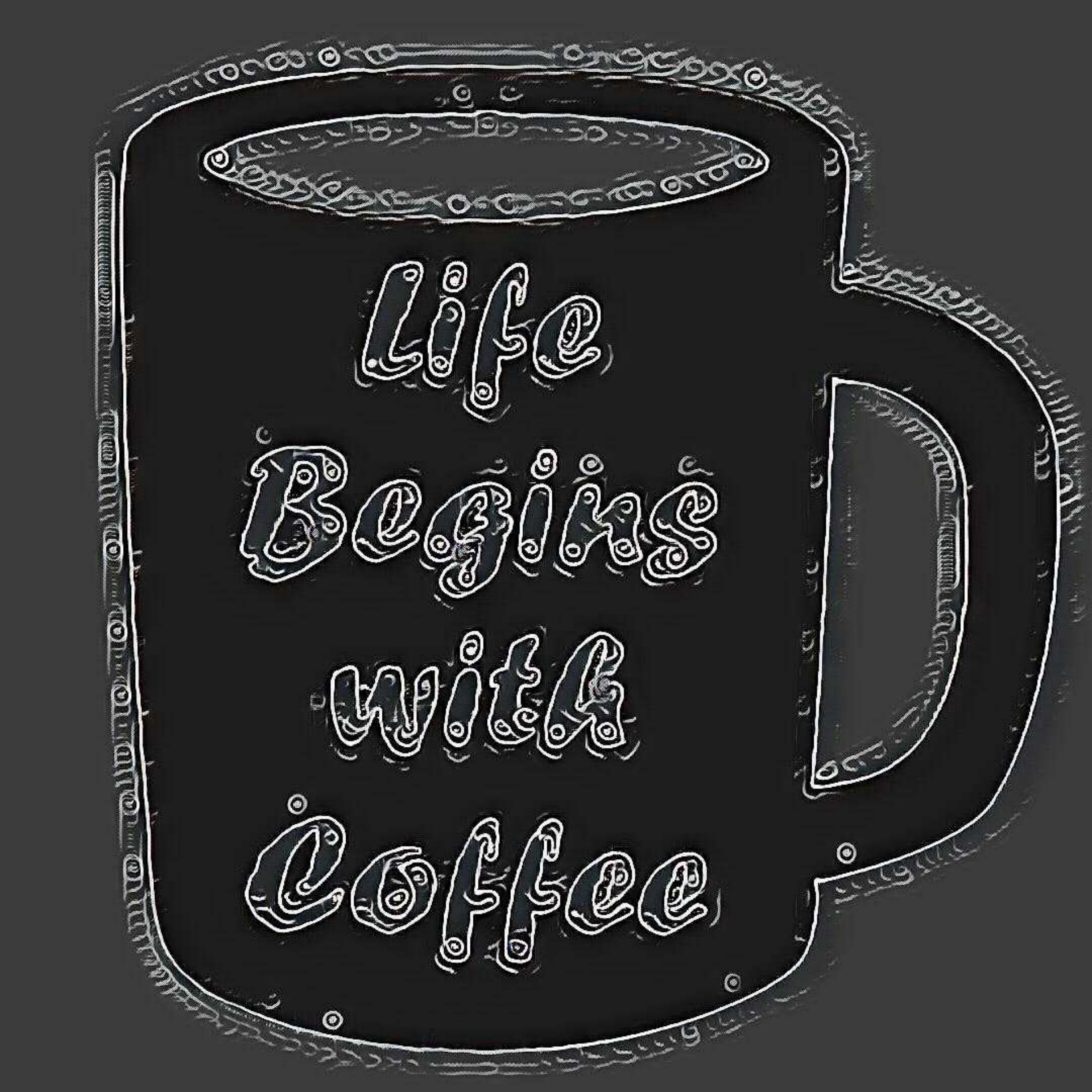 life begin coffee free photo