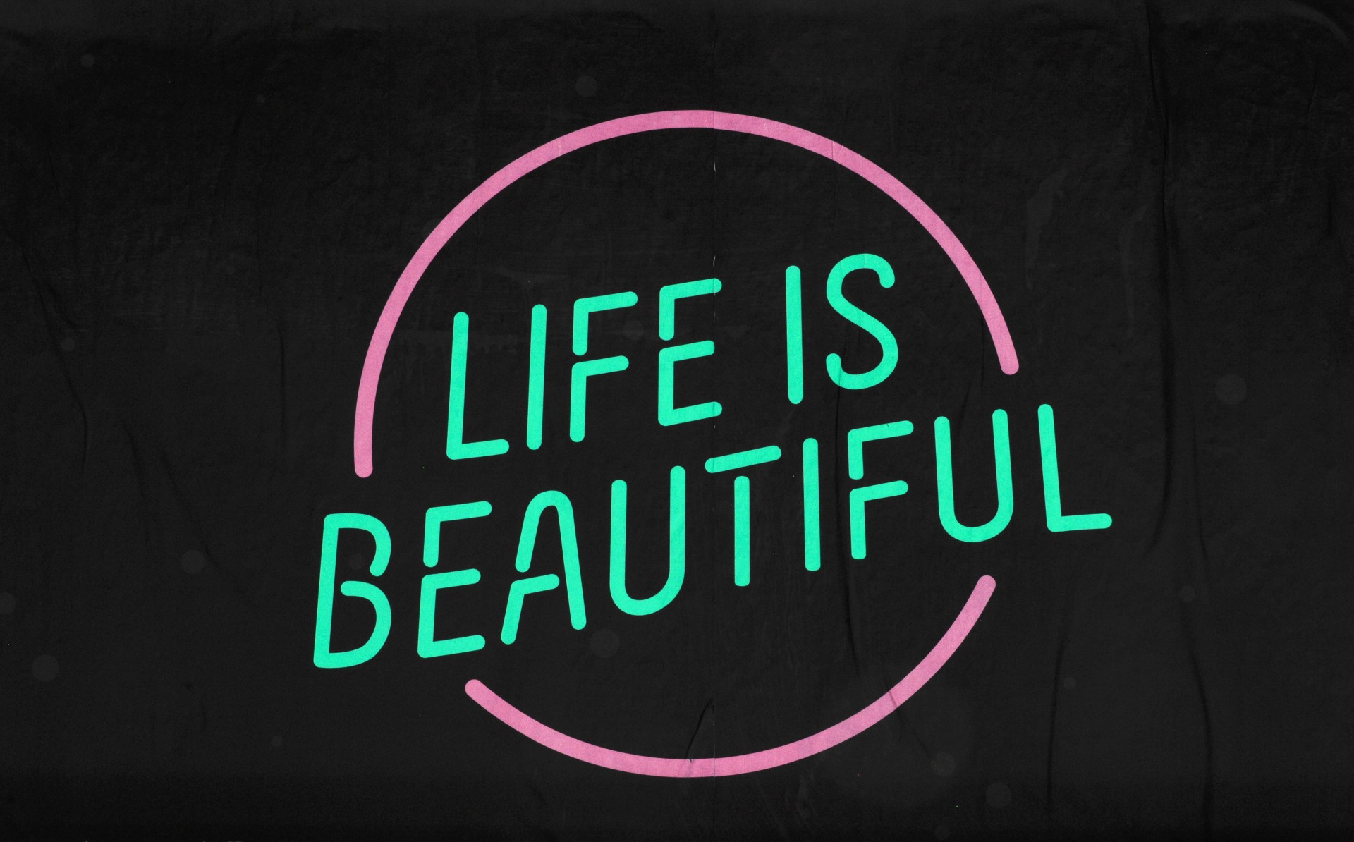 life beautiful sign free photo