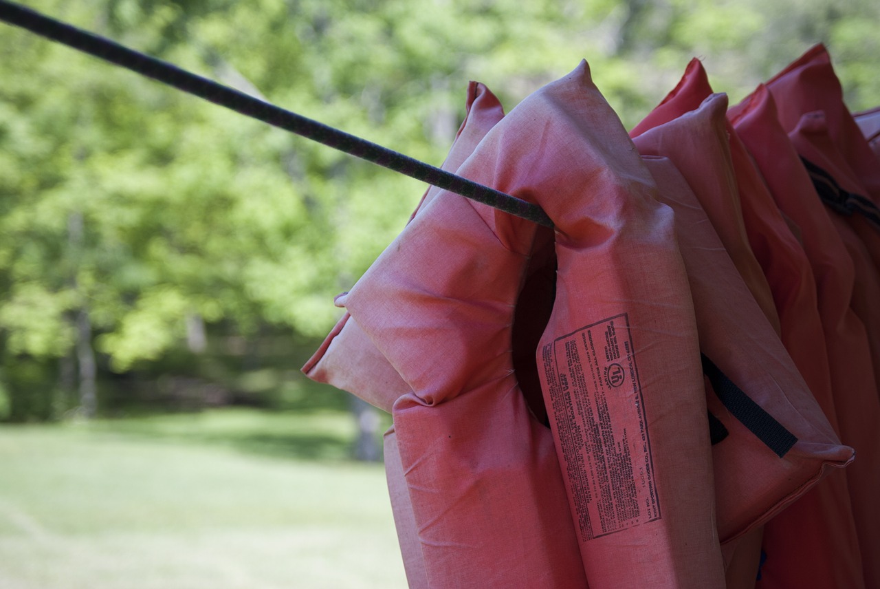 life jacket boating boat free photo