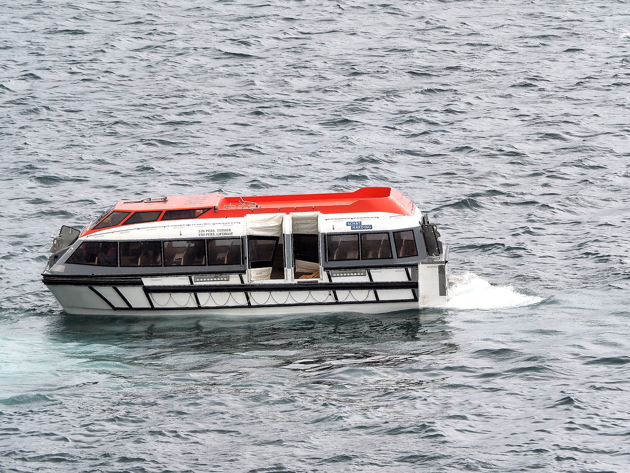 lifeboat ship water free photo