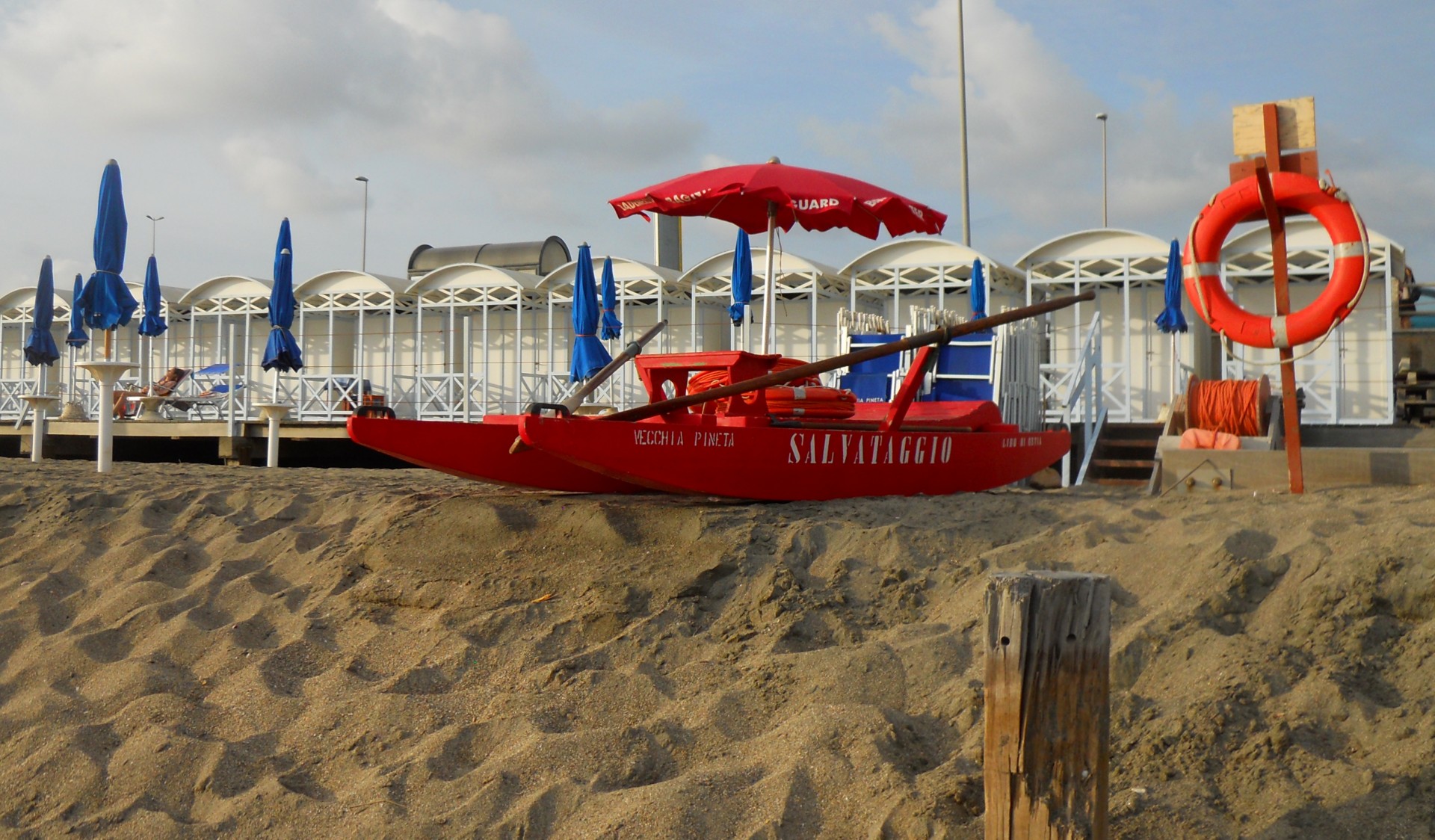 ostia lifeboat beach free photo