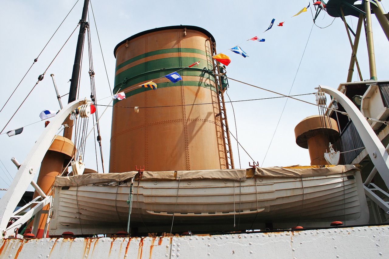 lifeboat on tug boat boat tug free photo