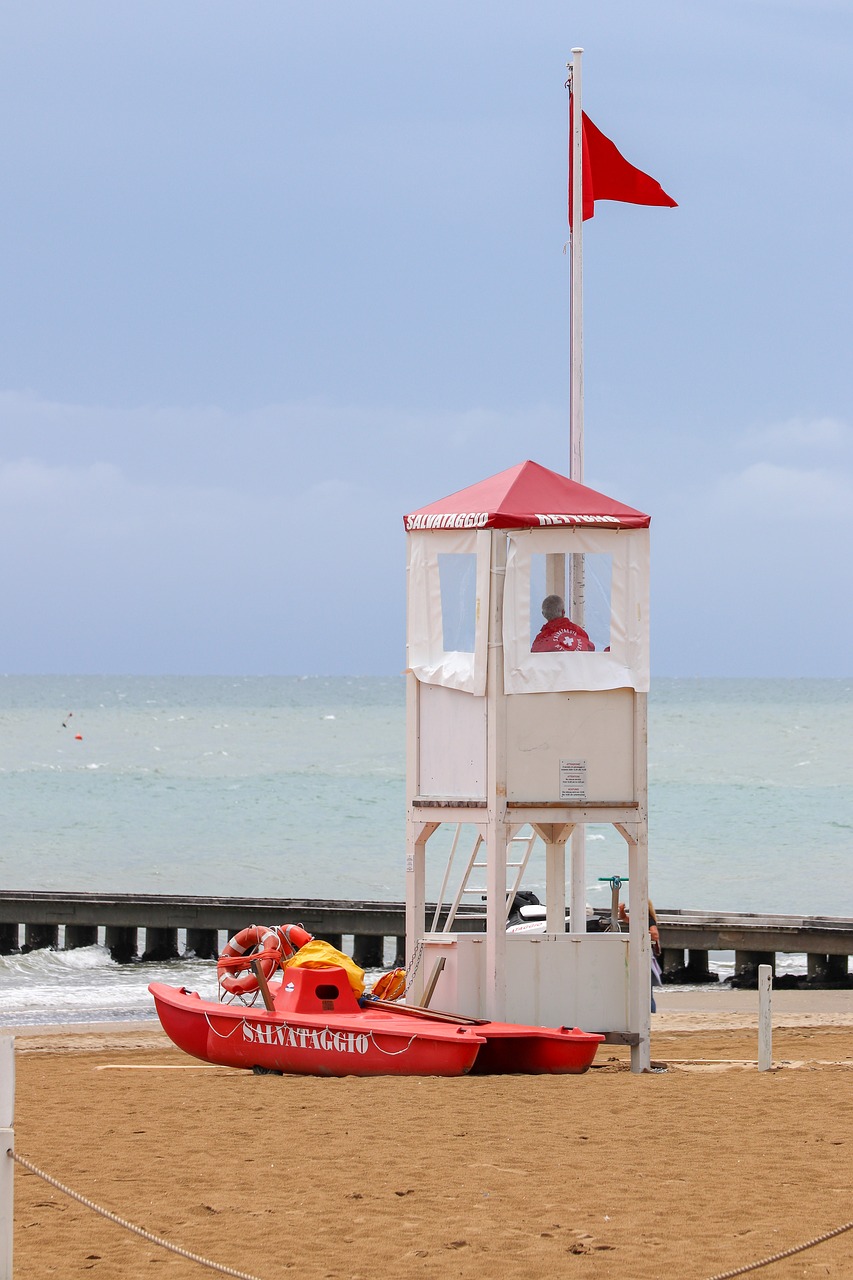 lifeboat station  lifeguard on duty  vacations free photo