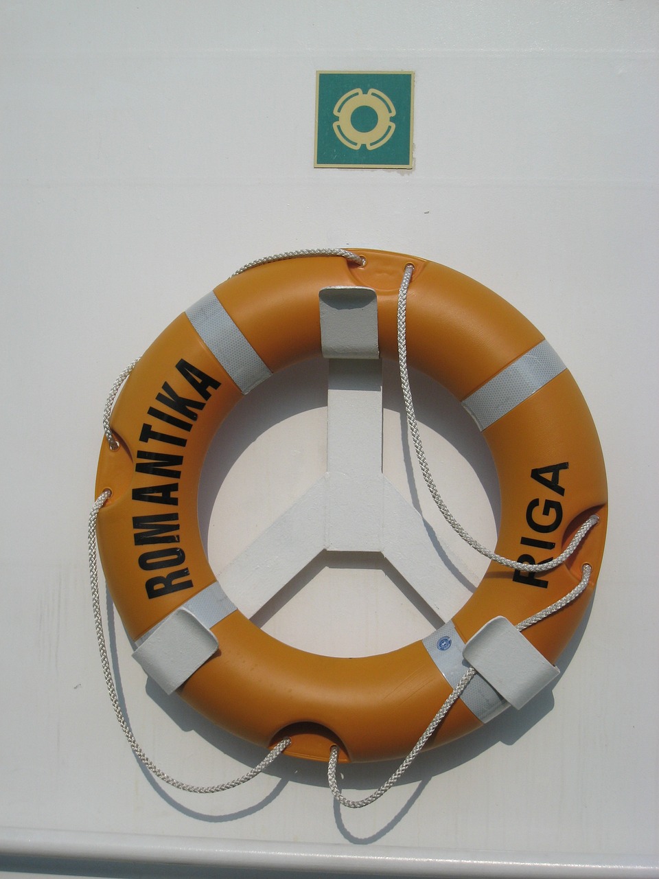 lifebuoy ship sea free photo