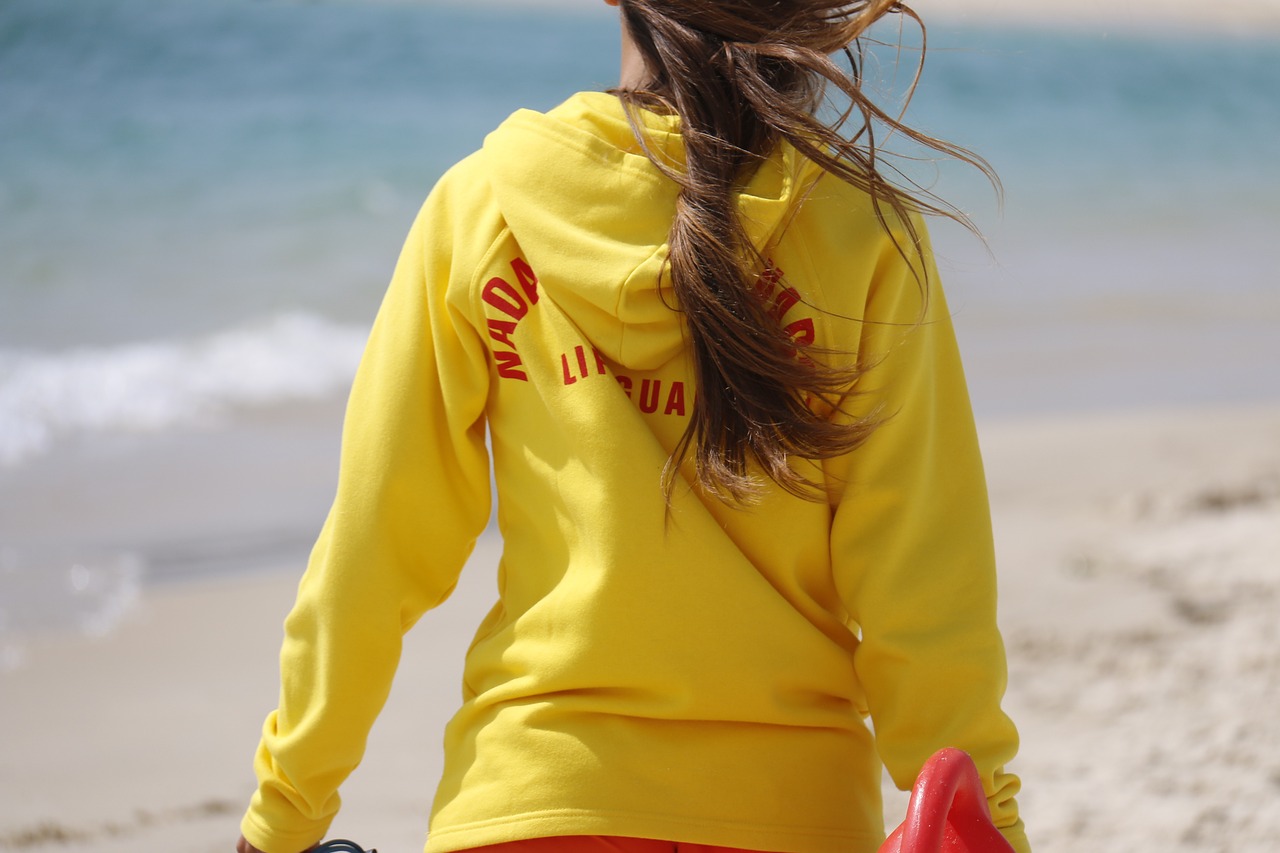 lifeguard yellow vigilant free photo