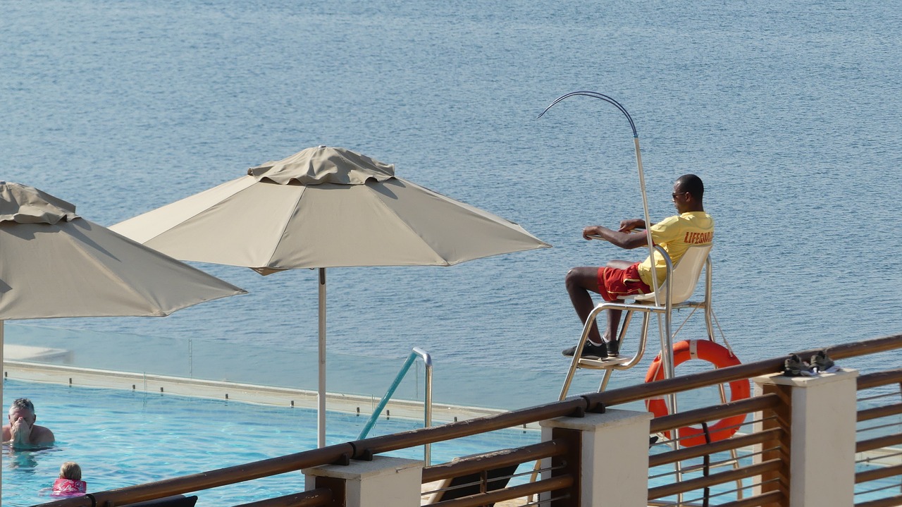 lifeguard  pool  sea free photo