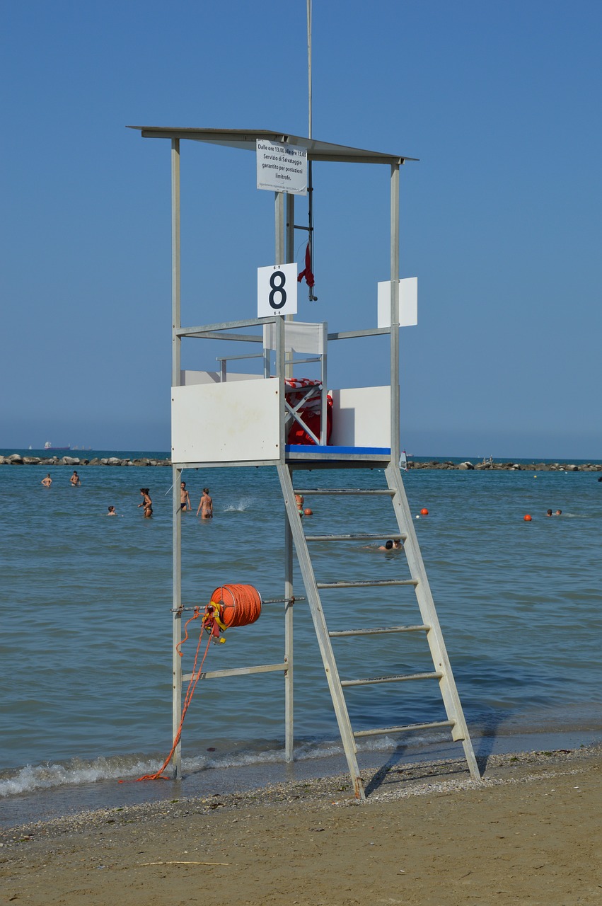 lifeguard sea water free photo